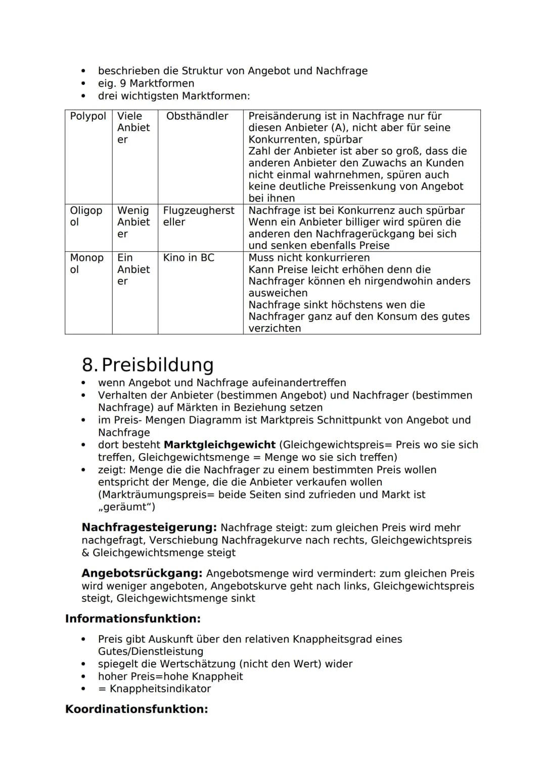 # MARKTMECHANSIMUS

1. Nachfrage

*   Angebot und Nachfrage regeln den Preis
*   Nachfrage bei geringerem Preis höher, als bei hohem Preis
*