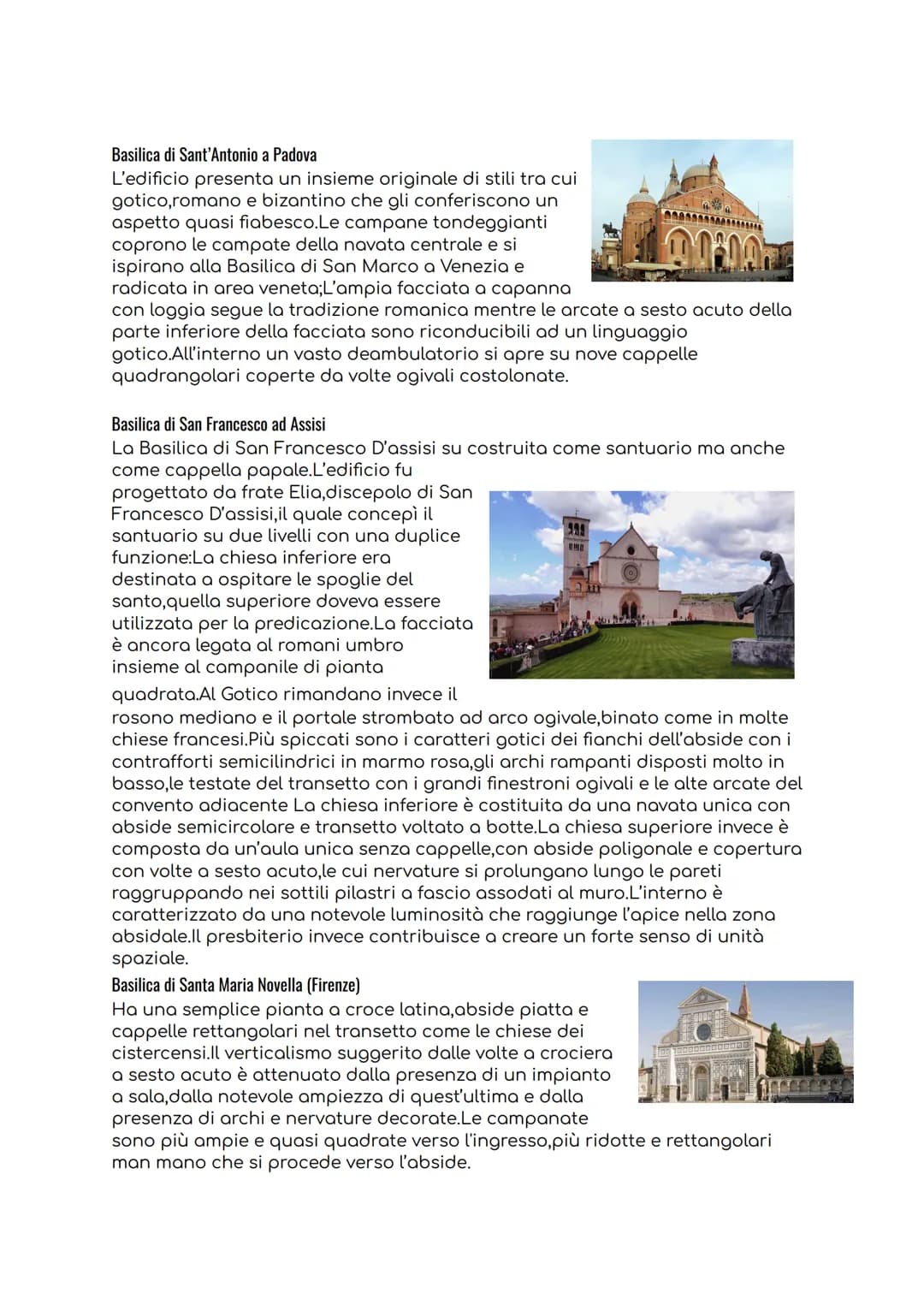 # IL GOTICO

Il termine gotico viene utilizzato per designare l'arte medievale,"colpevole" di
aver abbandonato l'armonia dell'arte classica.