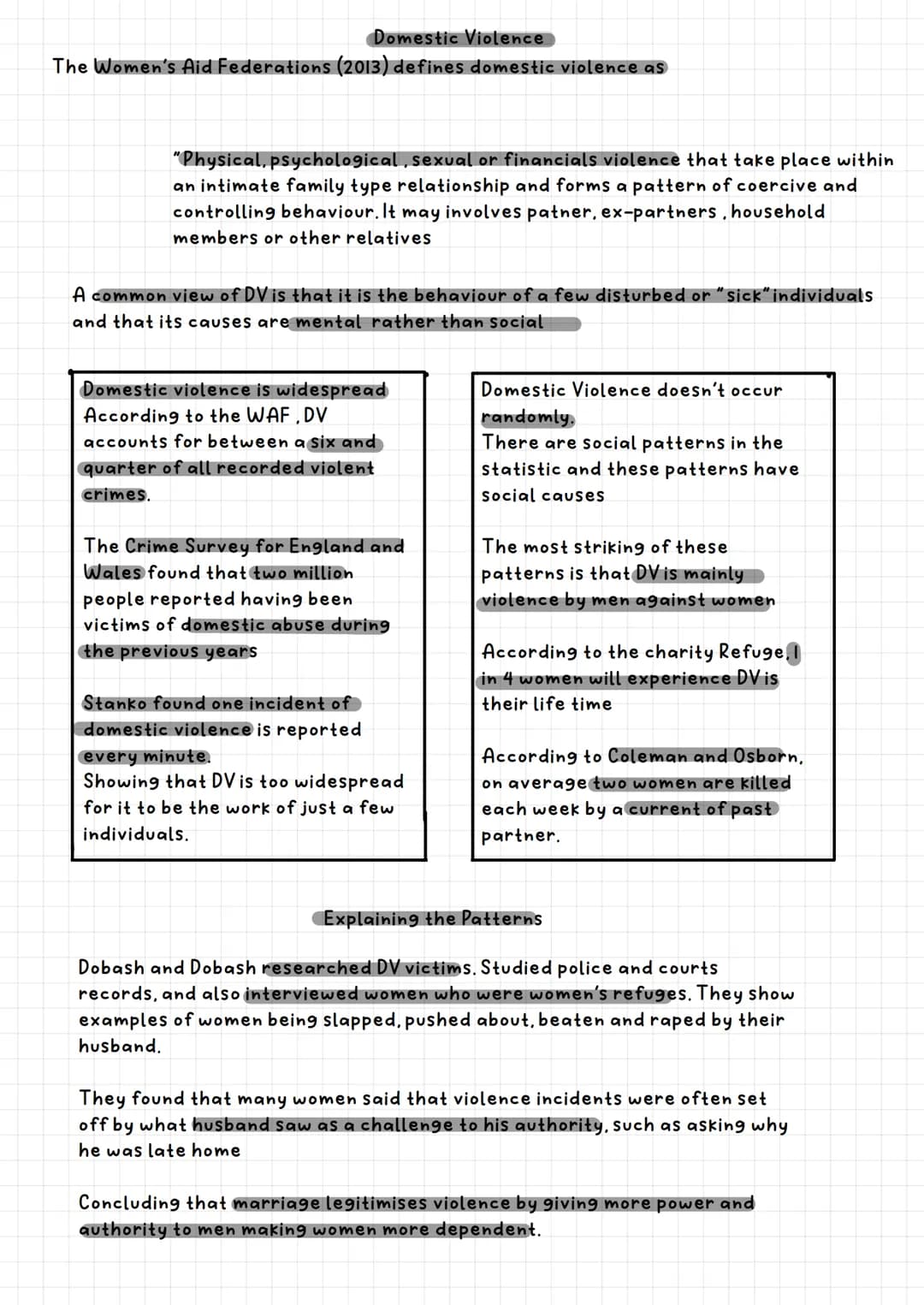Joint and Segregated Conjugal
Roles:
Bott distinguishes between 2 types
of conjugal roles (Roles within a
marriage)
-Segregated CR - when th