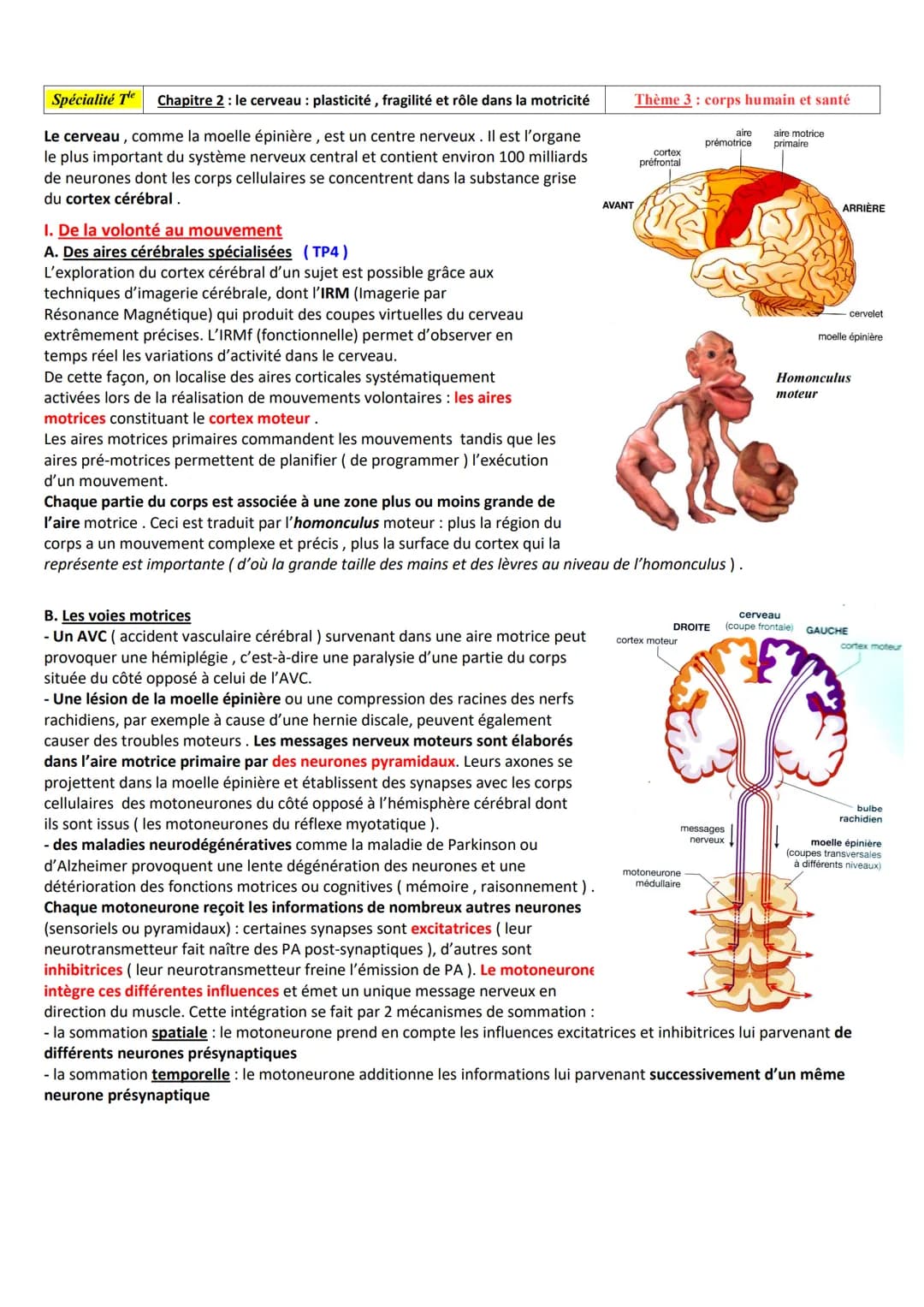 # Spécialité Te Chapitre 1: un exemple de communication nerveuse: les réflexes
Thème 3: corps humain et santé

Un réflexe est une réaction i