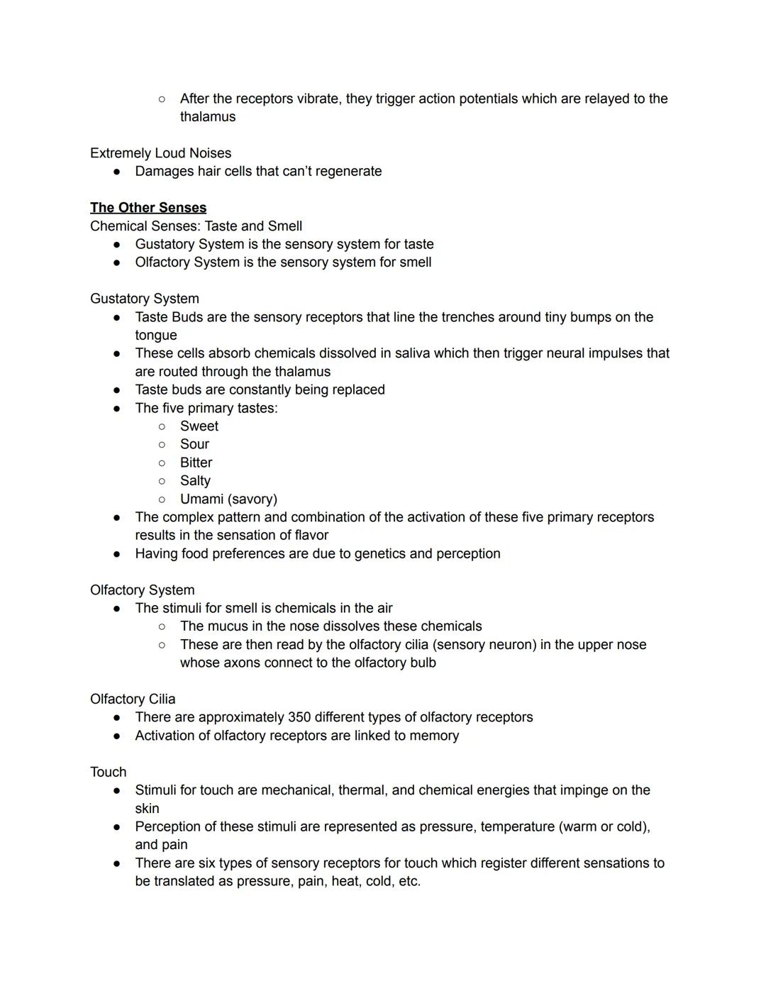 # Sensation verus Perception

*   Sensation is the stimulation of sense organs/neurons
*   Perception is the selection, organization and int