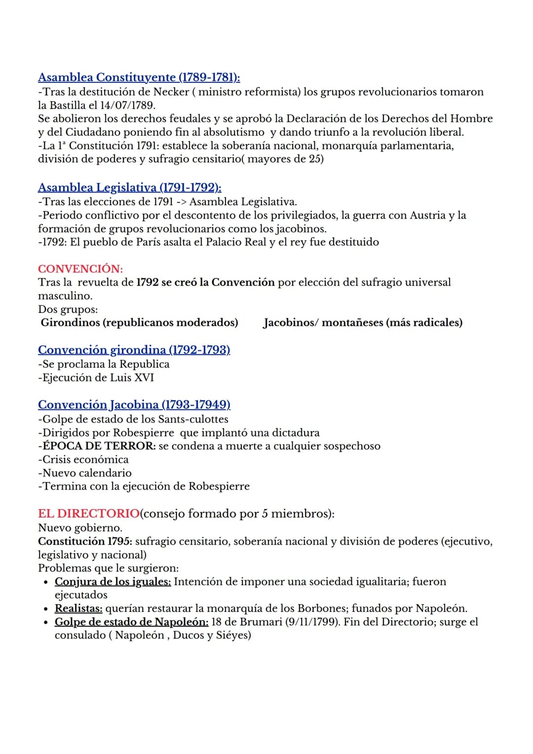 REVOLUCIÓN FRANCESA

Finales S.XVIII: La Revolución Francesa puso fin al Antiguo Régimen

CAUSAS:
Sociales:
La burguesía quería poder políti