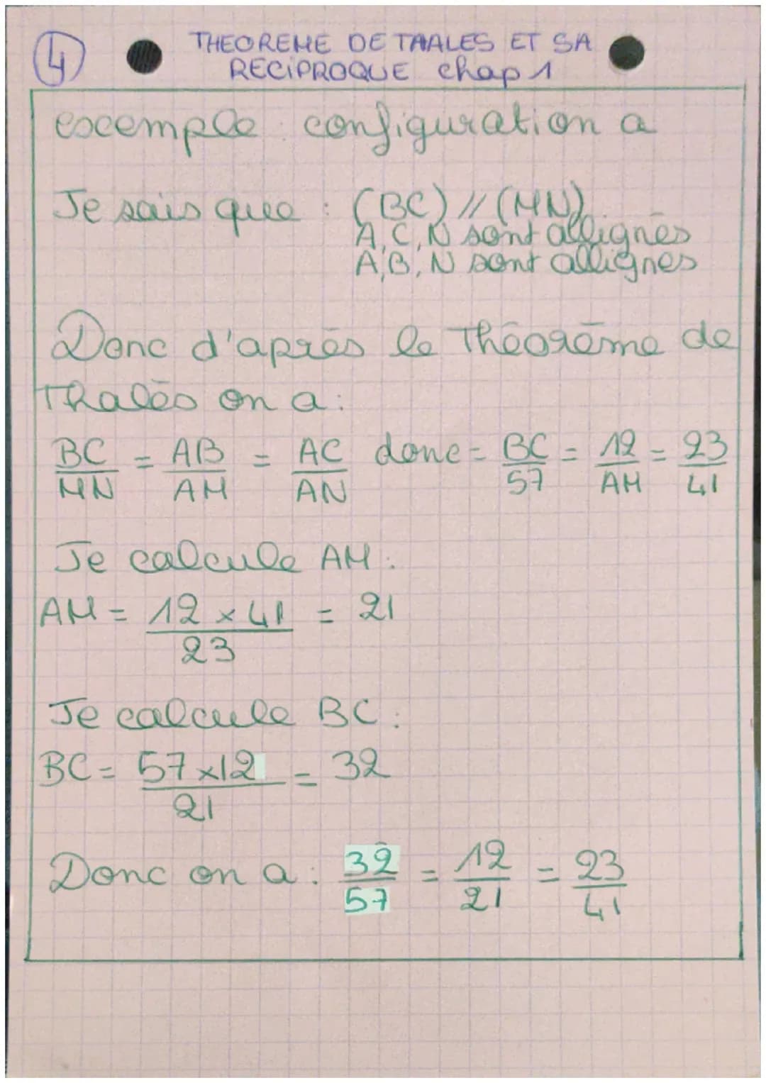 (3)
THEOREME DE TAALES ET
SA RECIBROQUE chap 1
I. Le Theoreme de Thales
On peut utiliser le théorème de
Thales sion a 1 de ces 2 configura
-