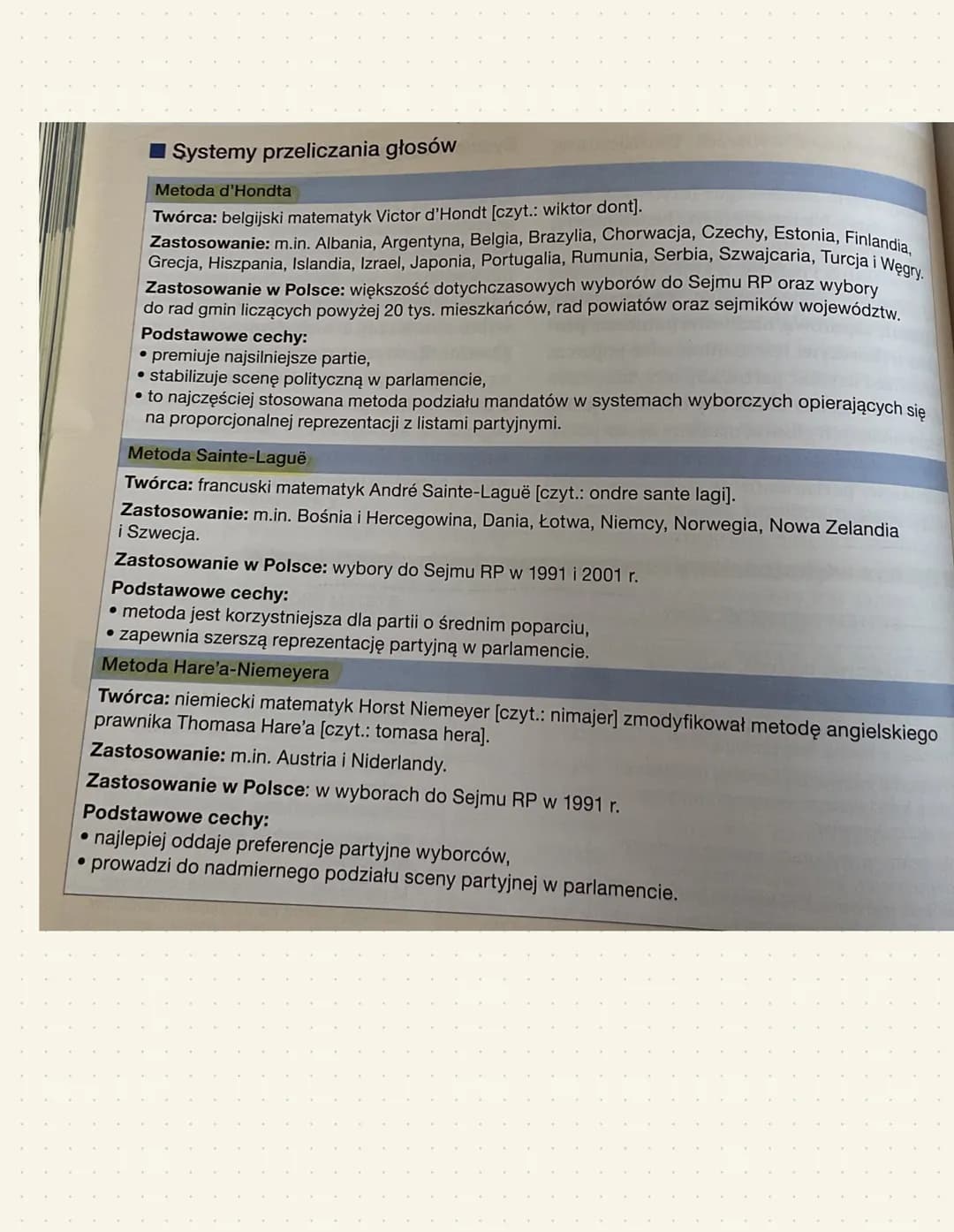 @olunia
# Systemy partyjne i wyborcze

1. Partie polityczne

Partia polityczna - dobrowolna organizacja dążąca do zdobycia lub utrzymania wł