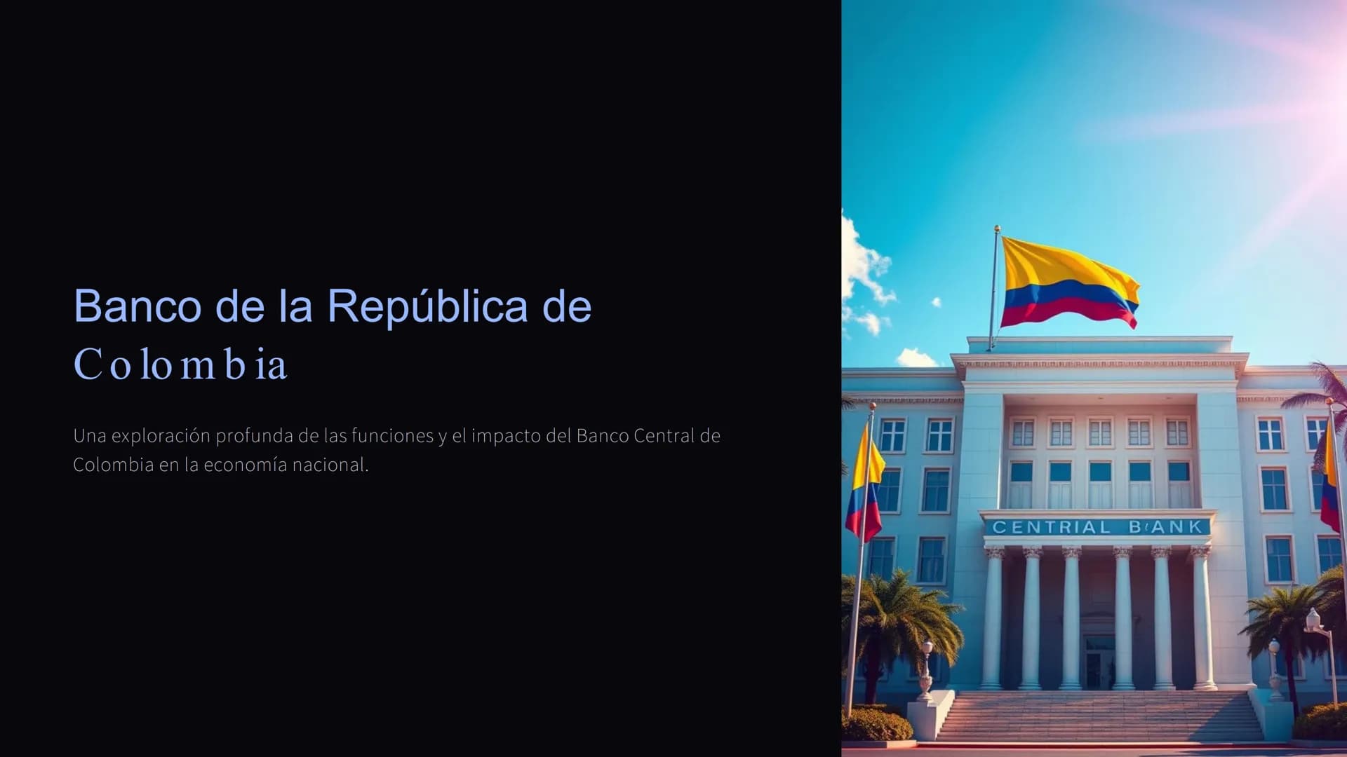 # Banco de la República de

Colombia

Una exploración profunda de las funciones y el impacto del Banco Central de
Colombia en la economía na