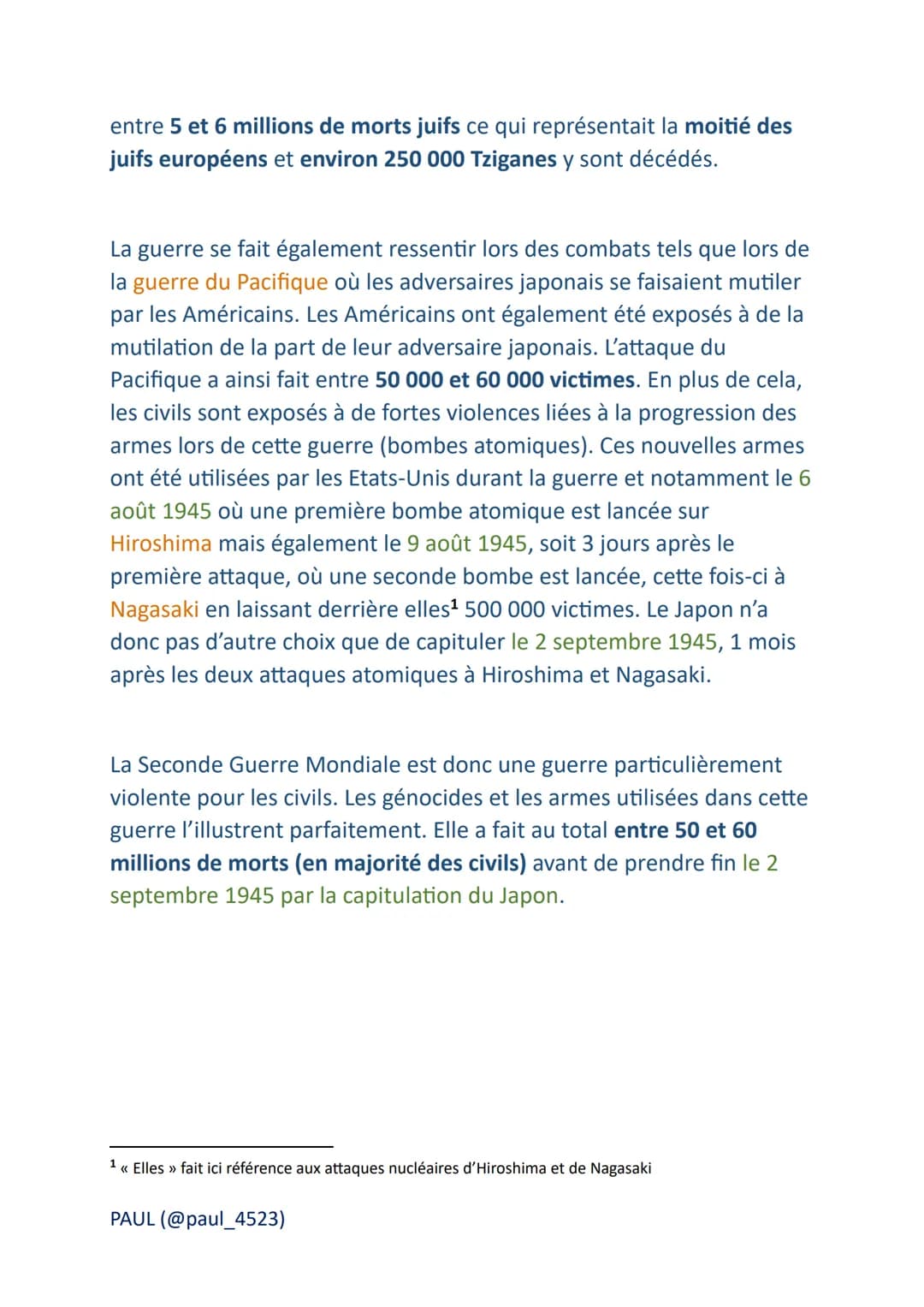 # Développement construit –
2ème guerre mondiale

La Seconde Guerre Mondiale (1939-1945) est une guerre
d'anéantissement et planétaire. Cett
