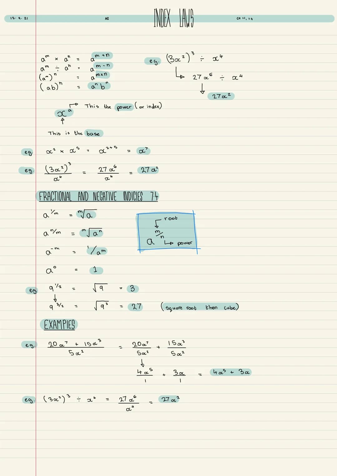 YEAR 12

PURE MATHS
NOTEBOOK
AC/MB
Topics to focus on

exponential + log modelling

translating graphs. PURE MATHS YEAR 1 CONTENTS

1

2

3
