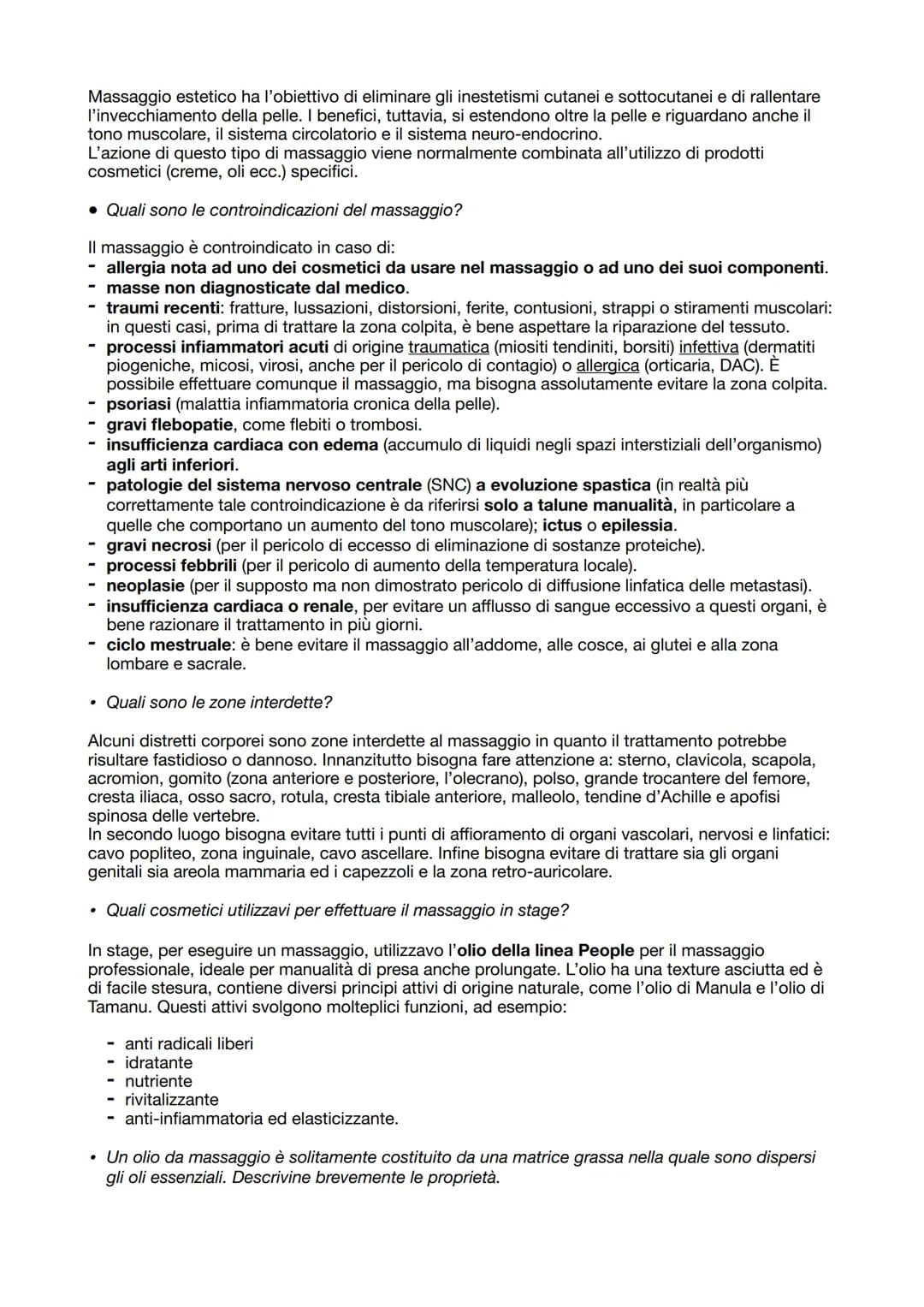 DOMANDE GENERALI

• Quali sono gli strati della pelle?

La pelle è formata dall'epidermide costituente la parte superficiale, dal derma sepa