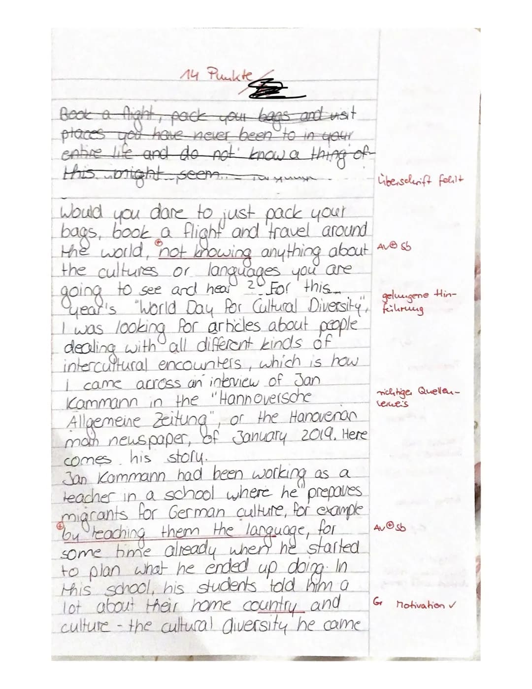Zentralabitur 2020
Englisch
Nachschreibtermin
Material für Prüflinge
Name: Celine
eA
Teil 1b-Sprachmittlung
Bearbeitungszeit: 60 min

Aufgab