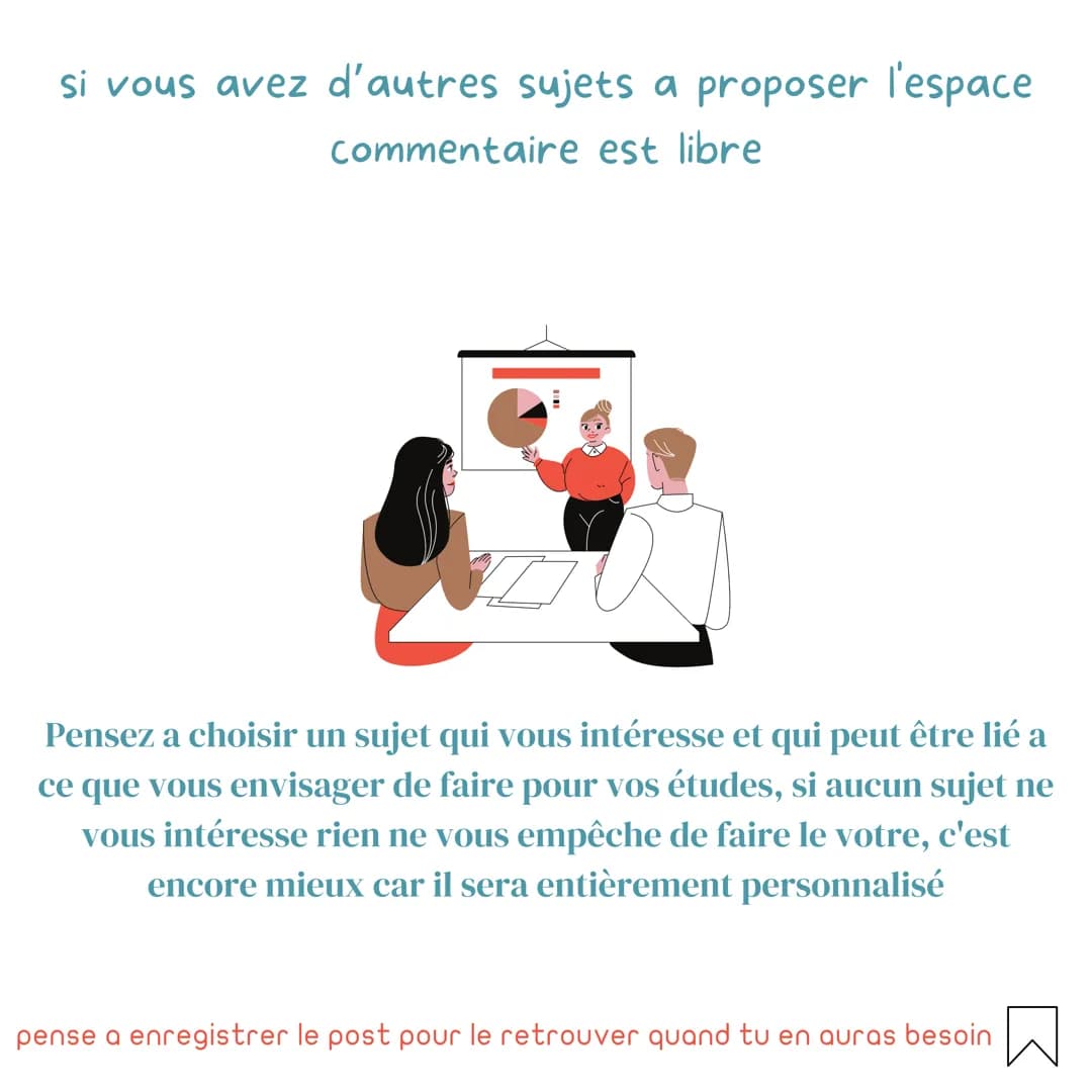 19 Sujet de Grand Oral

STMG - En quoi la communication valorise-t-elle l'offre ?
(marketing)
- Les conditions de travail permet-elles d'amé