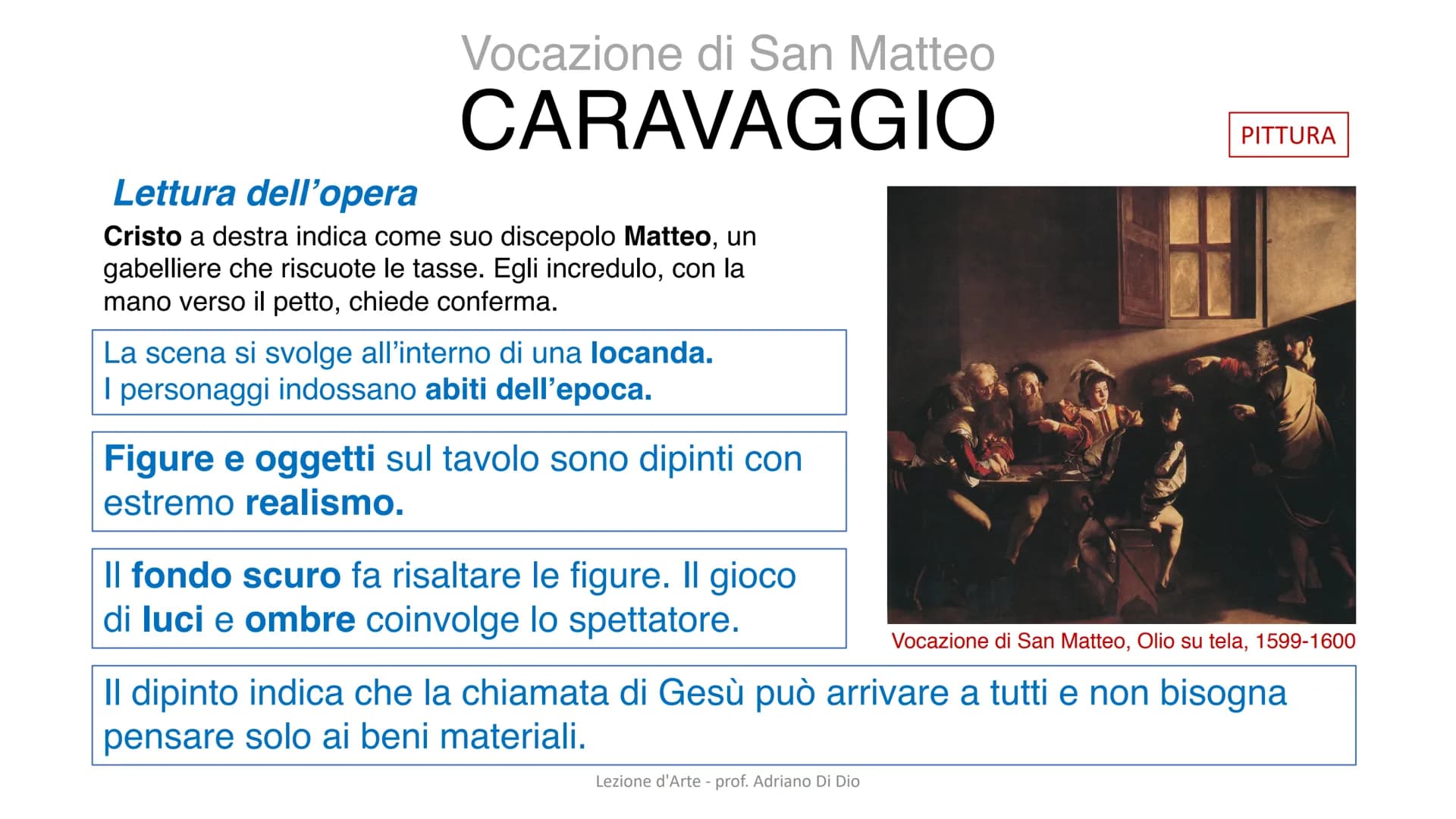 L'arte

BAROCCA

Lezione d'Arte - prof. Adriano Di Dio Un arte che vuole sorprendere
ARTE BAROCCA
Dal Rinascimento
Arte del Cinquecento
Si i