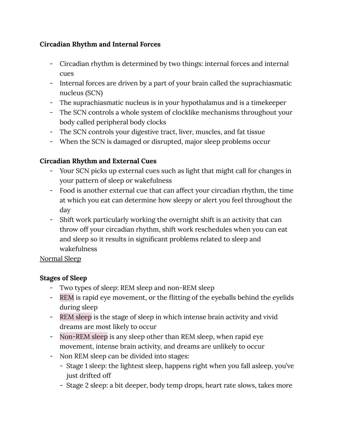 # Chapter 4: Consciousness

Sleep

- Sleeping with one eye open is called unihemispheric sleep, it is a practice
that allows the half of the