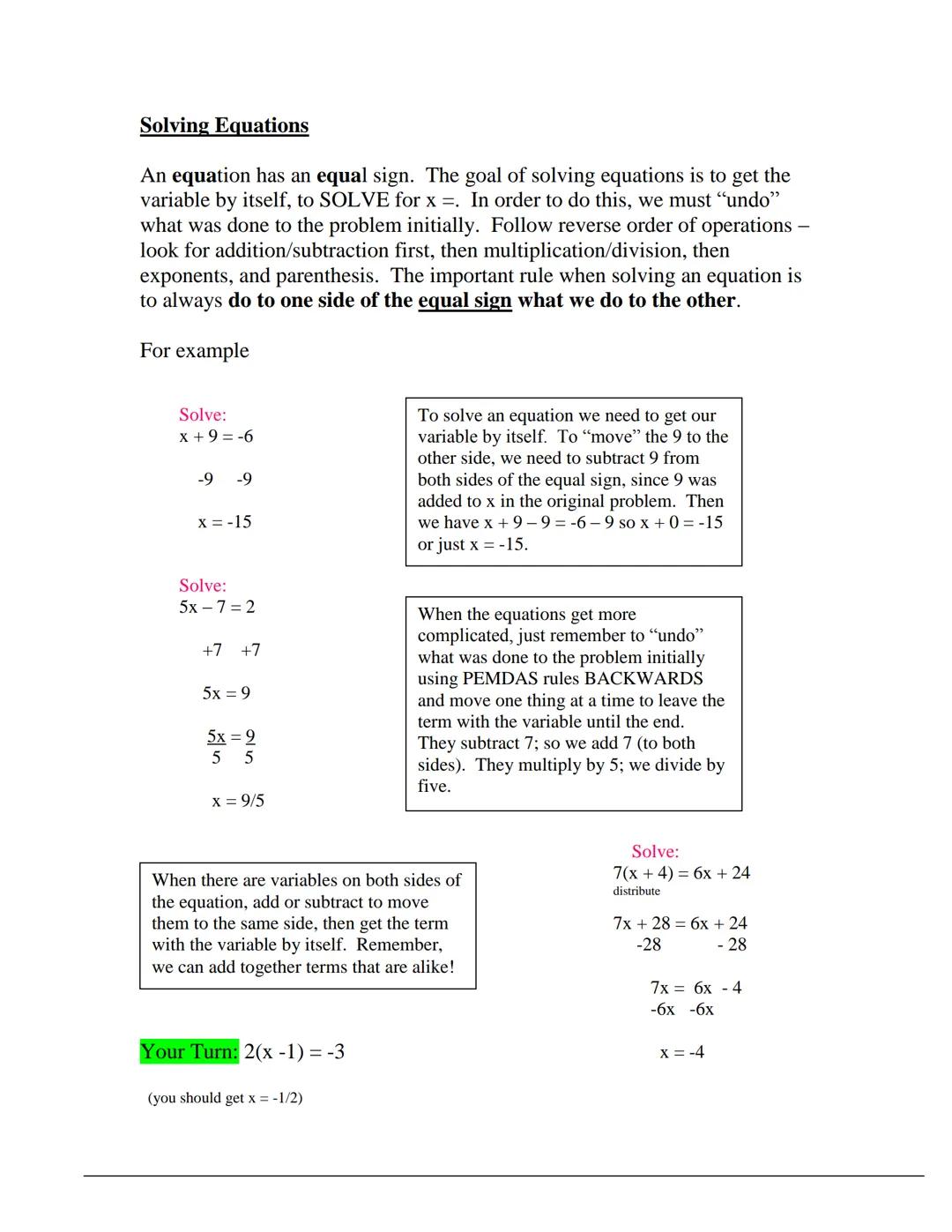 
<h2 id="simplifyingexpressions">Simplifying Expressions</h2>
<p>In algebra, an expression is a mathematical "phrase" that contains numbers 