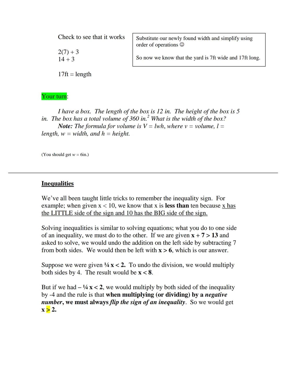 
<h2 id="simplifyingexpressions">Simplifying Expressions</h2>
<p>In algebra, an expression is a mathematical "phrase" that contains numbers 