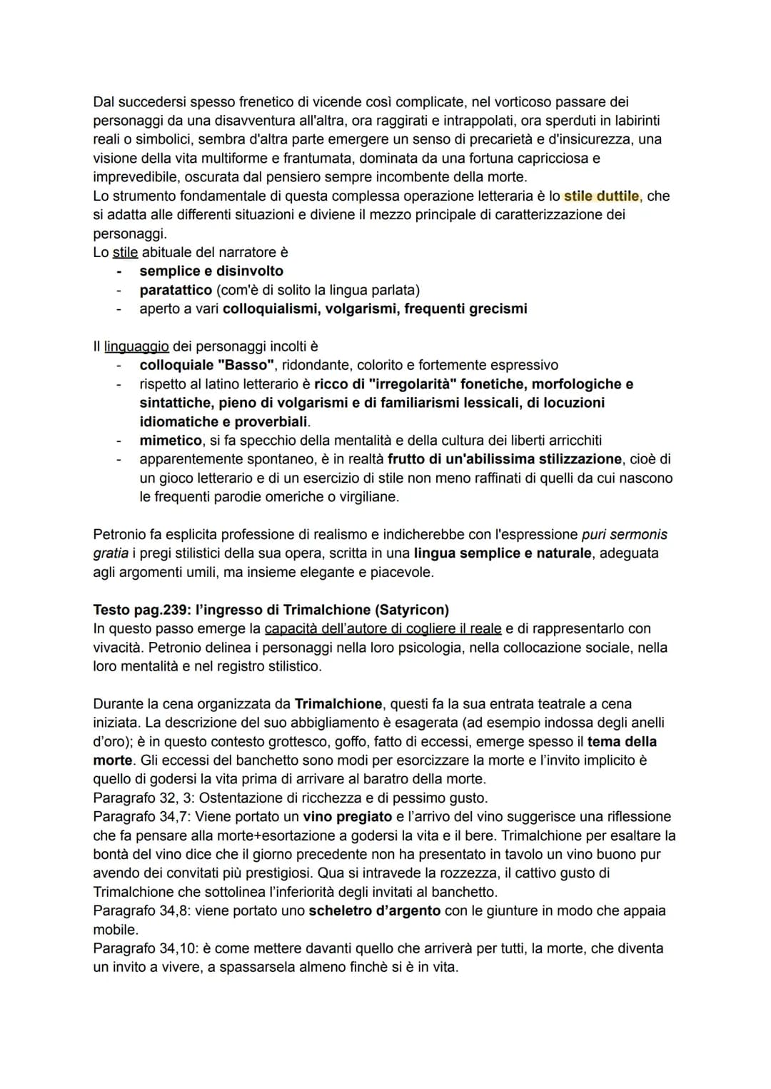 # Vita

Le incertezze e i dubbi riguardanti il Satyricon nascono anche dalla difficile identificazione di
Petronio. Per molto tempo, infatti