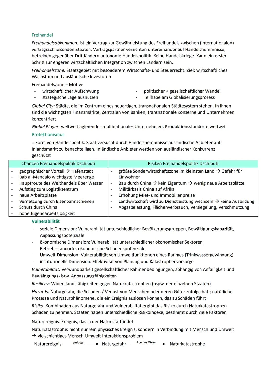 # GEOGRAPHIE III

DISPARITÄRE ENTWICKLUNGEN

Disparität: der Begriff bezeichnet die Unausgeglichenheit der Lebensbedingungen und
Entwicklung