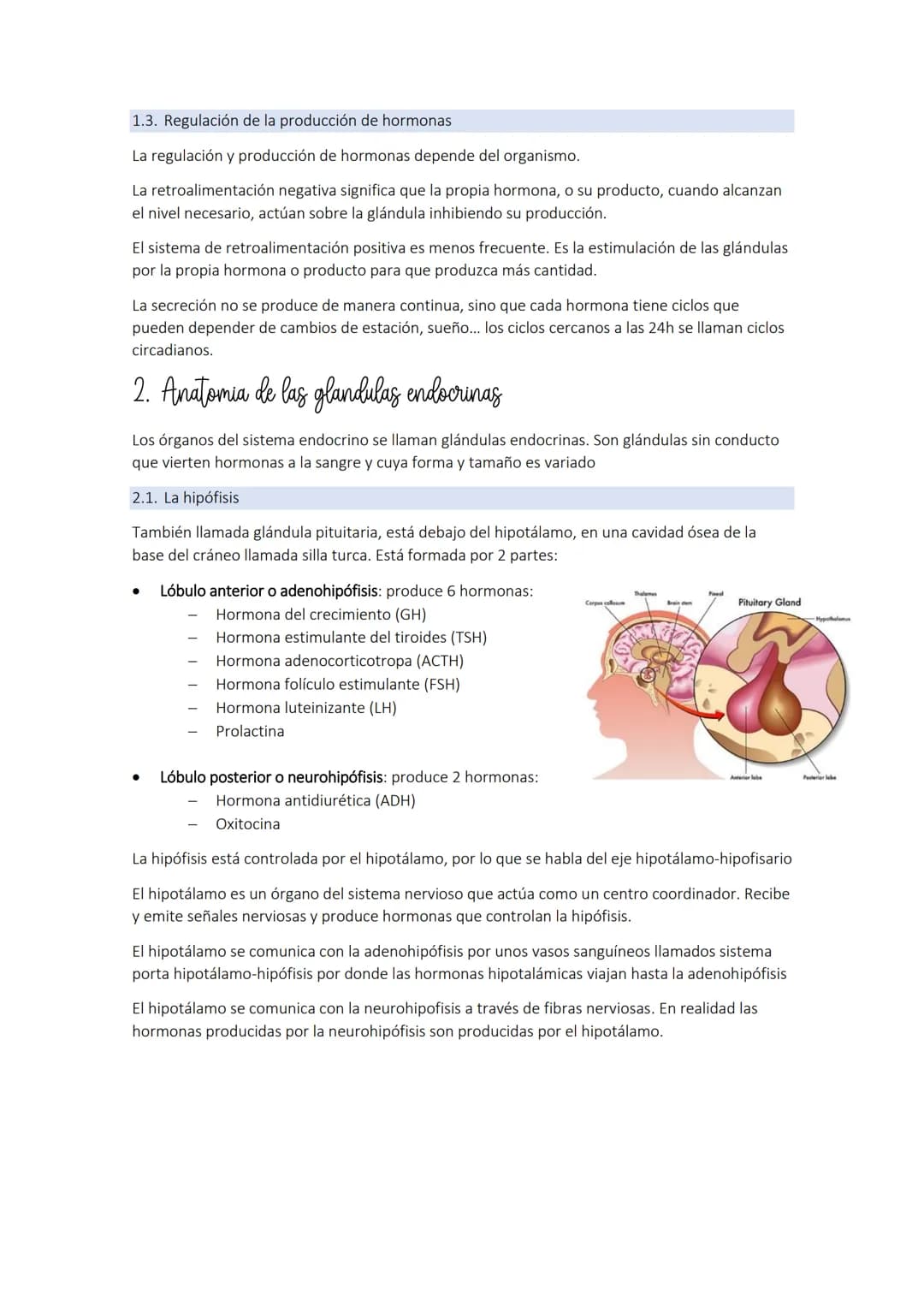 # TEMA 9: el sistema endocrino

1. El sistema endocrino

El sistema endocrino y el sistema nervioso componen los sistemas de coordinación.

