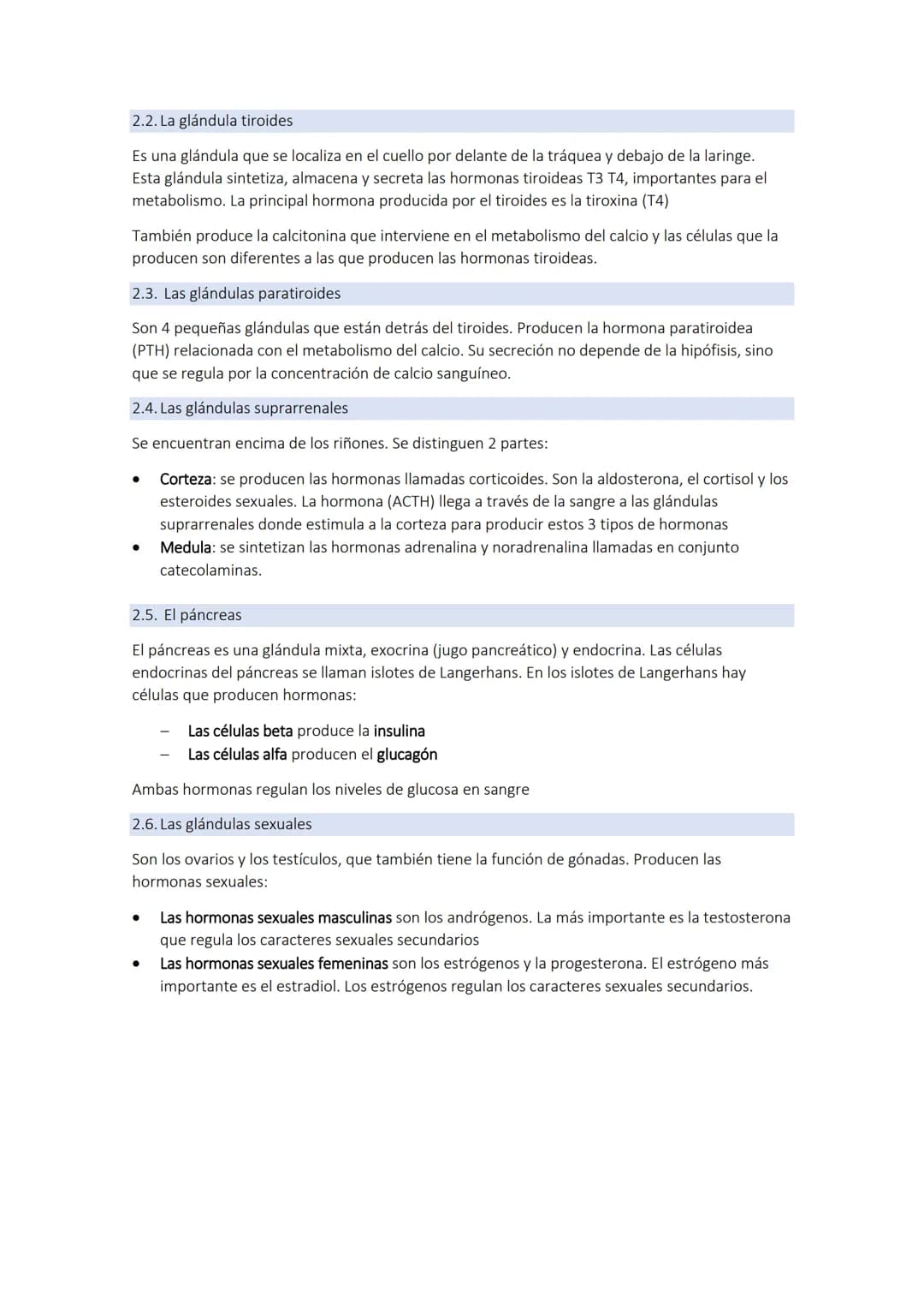 # TEMA 9: el sistema endocrino

1. El sistema endocrino

El sistema endocrino y el sistema nervioso componen los sistemas de coordinación.

