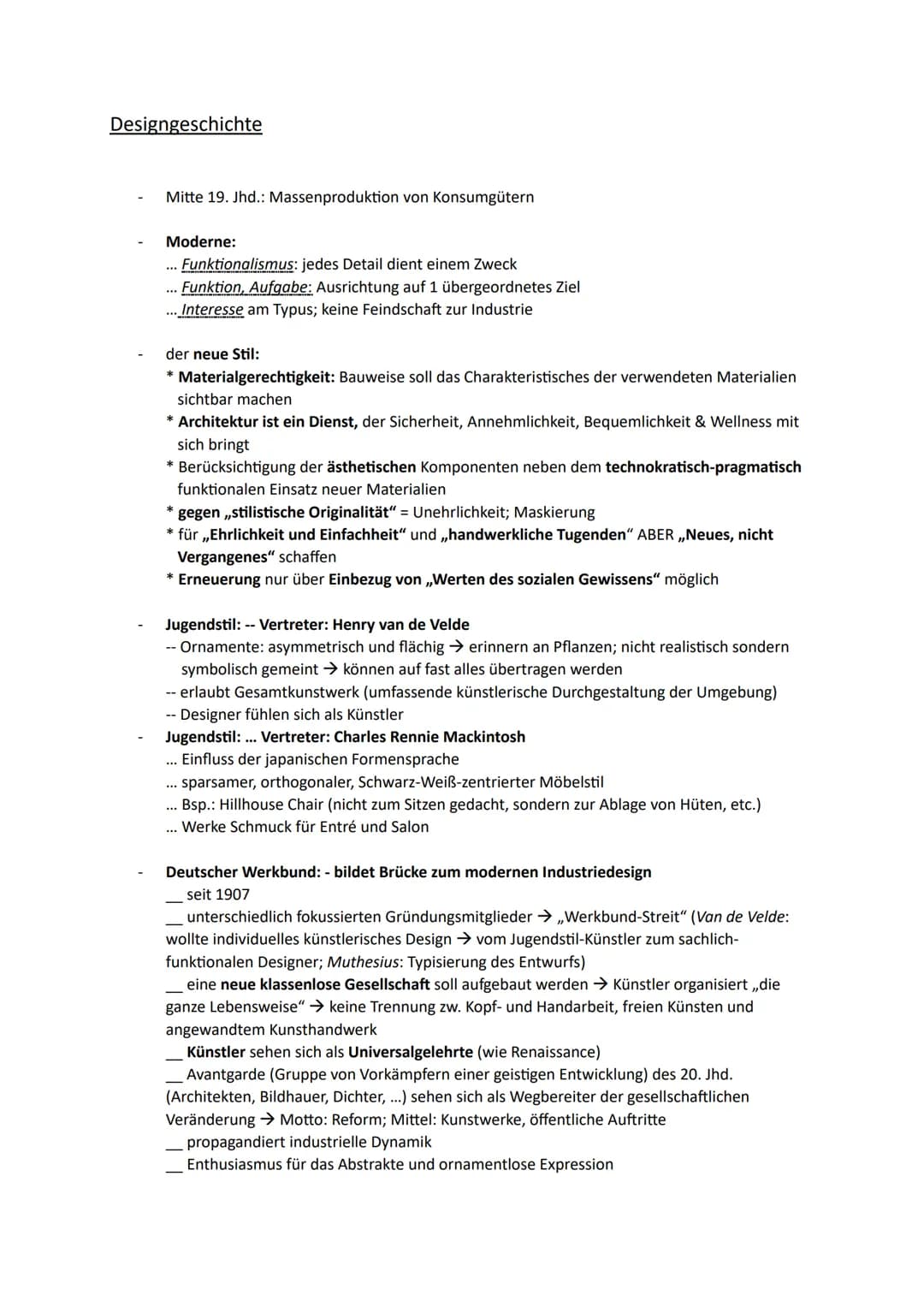 # Möglichkeiten und Grenzen einer Design-Analyse

Design = funktionsorientierte Formgebung von industriell hergestellten Gebrauchsgegenständ