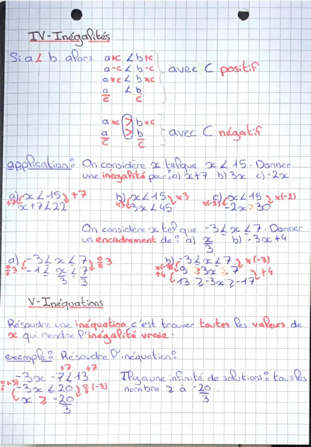 # MATHS
2nde

équations, inéquations, intervalles

I-Équations du premier degré

Une équation est une égalité de 2 expressions Pittérales
ap