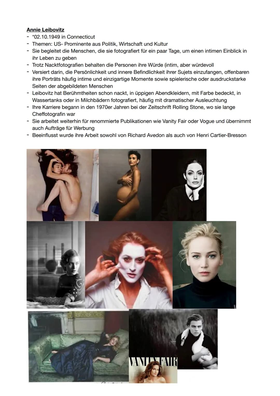 # Q2.1 Ausdrucksmöglichkeiten von Fotografie - Hinterfragung der Wirklichkeit

Bilderschließung

- charakteristische Bildbeispiele unter Ber