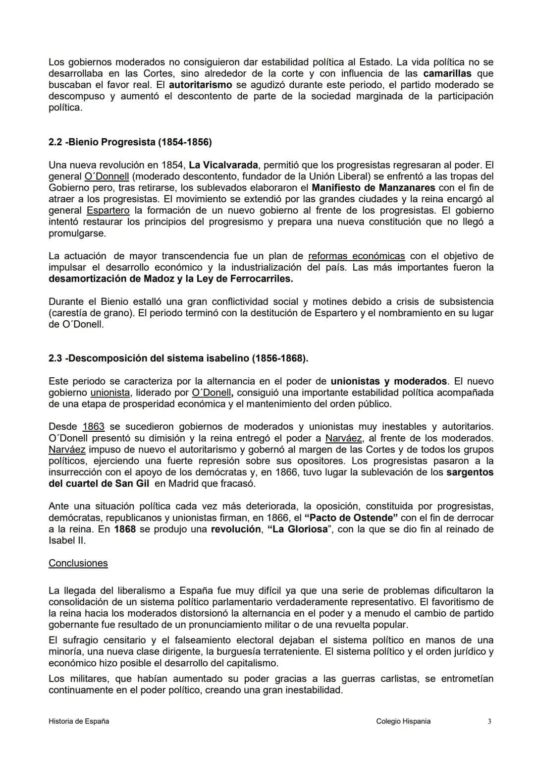 # 9. REVOLUCIÓN LIBERAL EN EL REINADO DE ISABEL II. CARLISMO Y GUERRA CIVIL.
CONSTRUCCIÓN Y EVOLUCIÓN DEL ESTADO LIBERAL.

Introducción

Dur