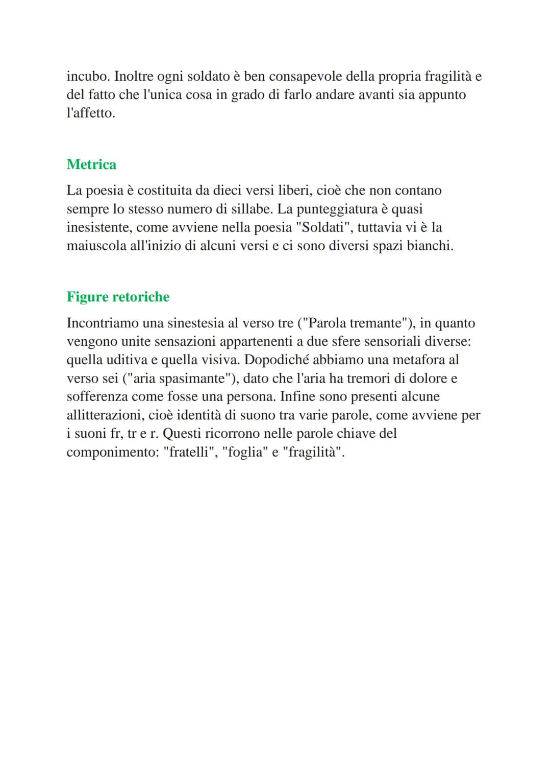 # "Fratelli", Analisi della poesia

Introduzione

La poesia "Fratelli" e stata scritta da Giuseppe Ungaretti il 15 luglio
1916, a Mariano. Q