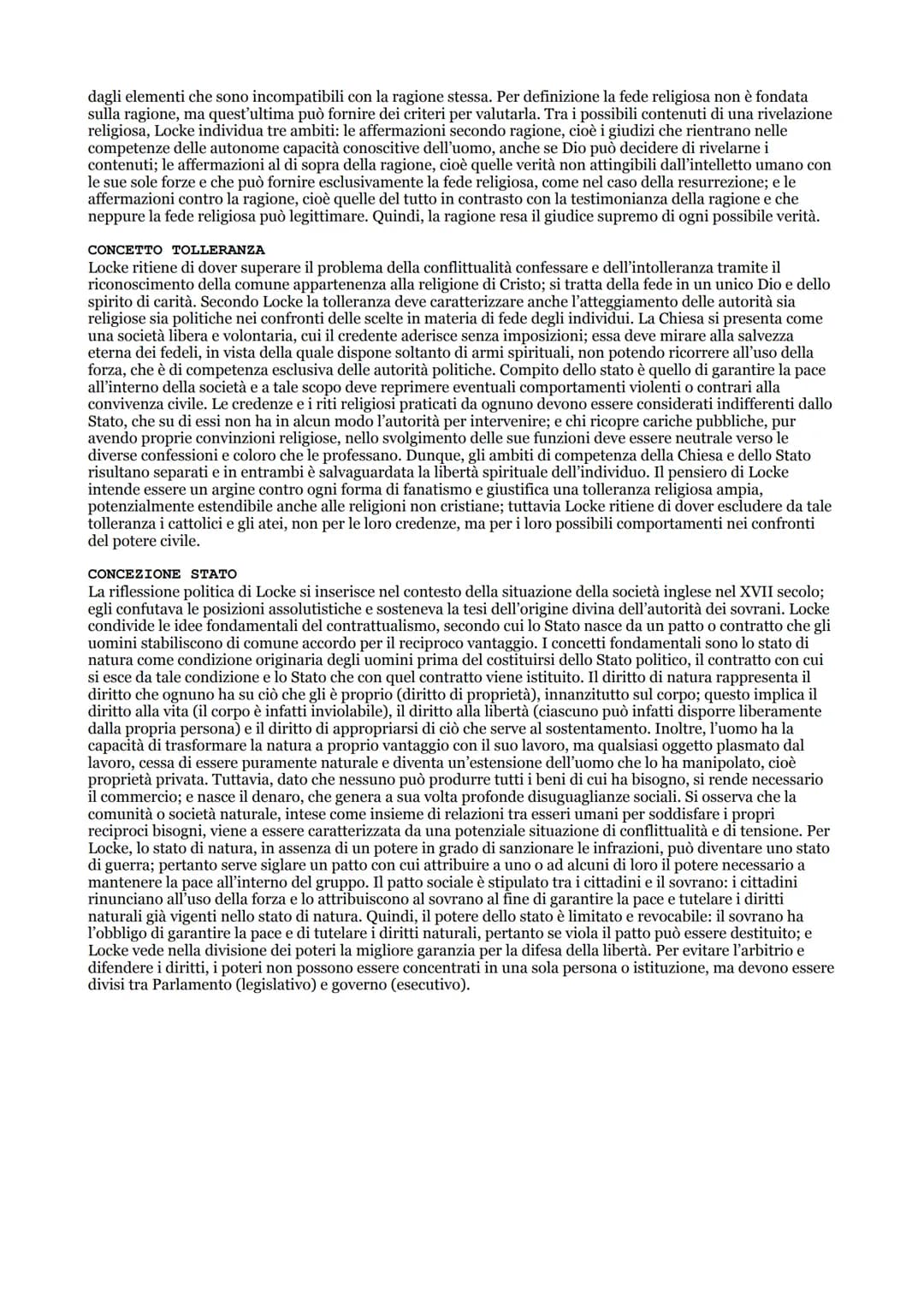 # Locke

L'EMPIRISMO
Locke è riconosciuto come il più importante esponente della corrente dell'empirismo, vale a dire la teoria che
afferma 