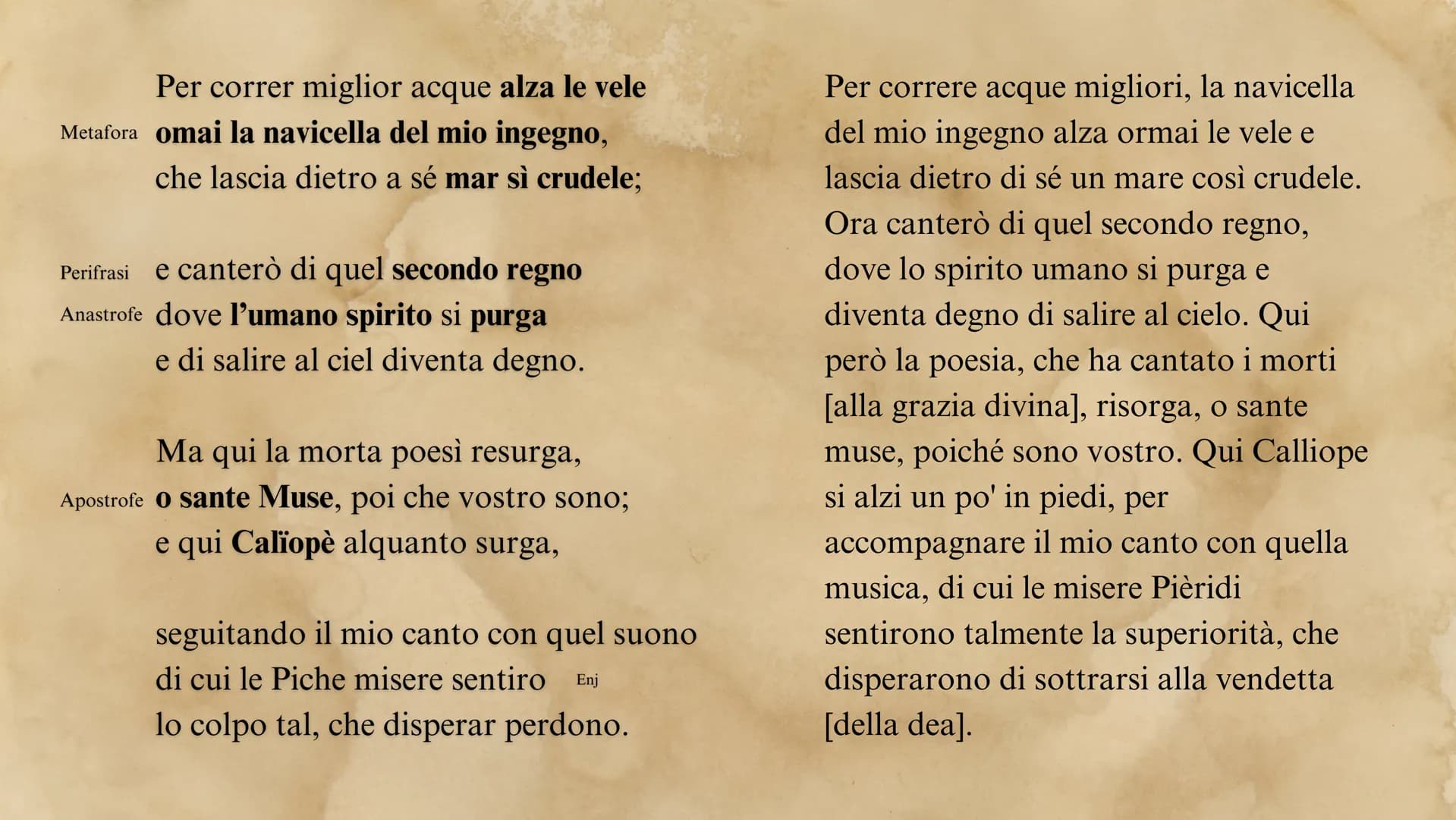 Purgatorio I

Spiaggia ai piedi della montagna del purgatorio, emisfero australe;
alba di domenica 10 aprile del 1300, Pasqua. # Introduzion