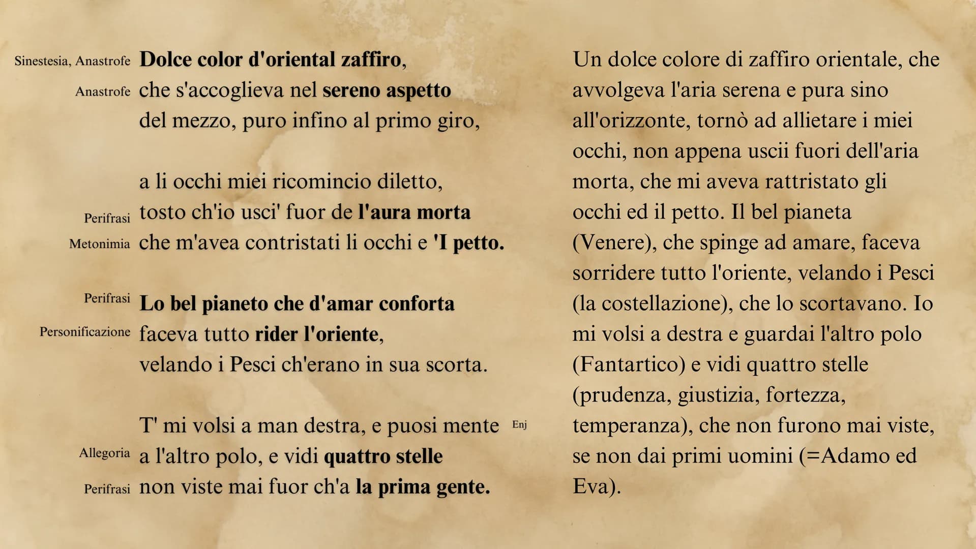 Purgatorio I

Spiaggia ai piedi della montagna del purgatorio, emisfero australe;
alba di domenica 10 aprile del 1300, Pasqua. # Introduzion