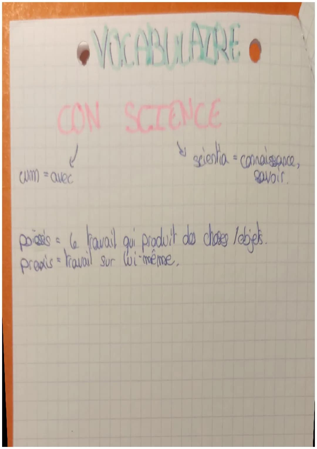 /
• La Conscience.

I-La conscience psychologique
= faculté intelectuelle d'être cascient.
liberto la capacité de se determines dans ses act
