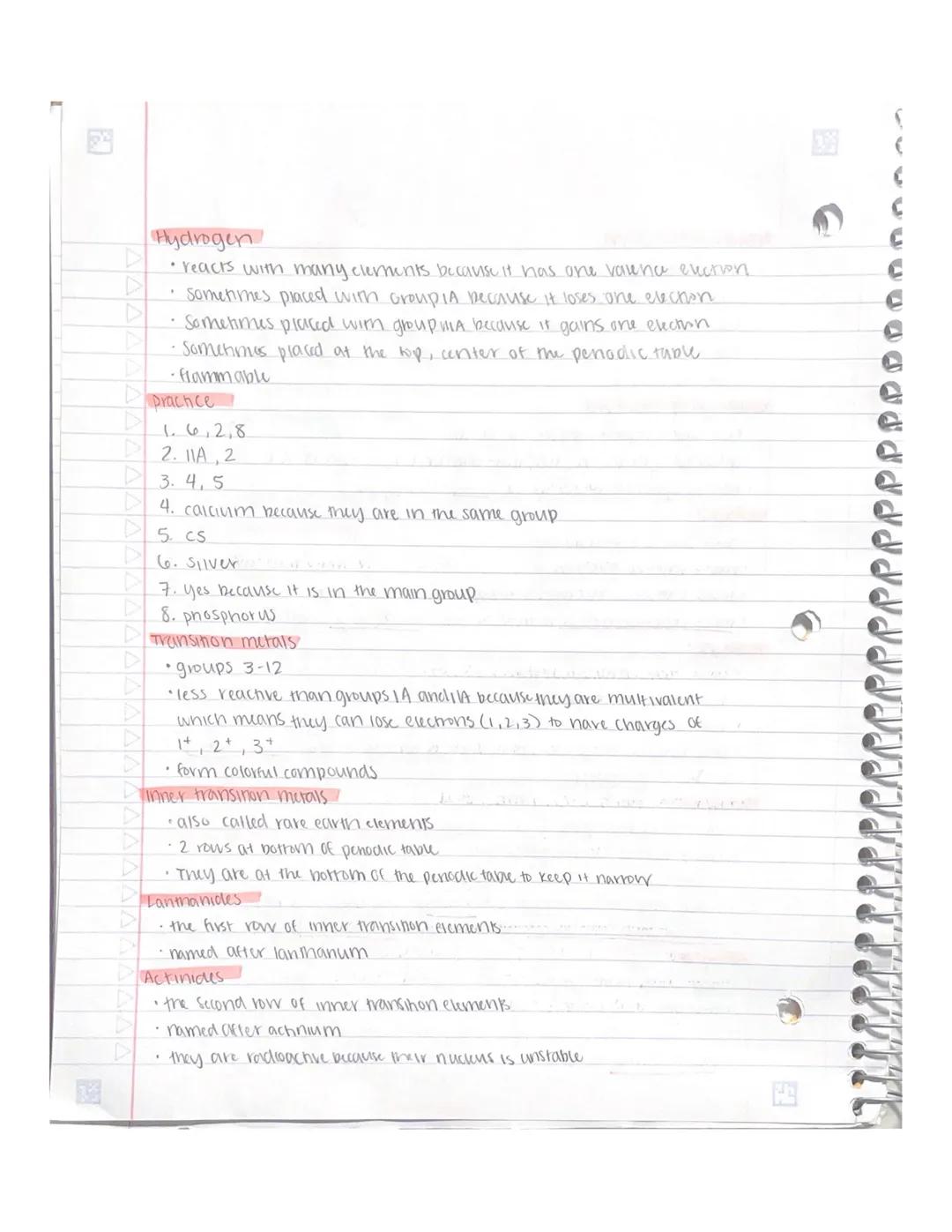 The periodic table
mendeleer
1869
•father of the periodic table
• arranged the elements according to increasing aromic mass......
noticed pa
