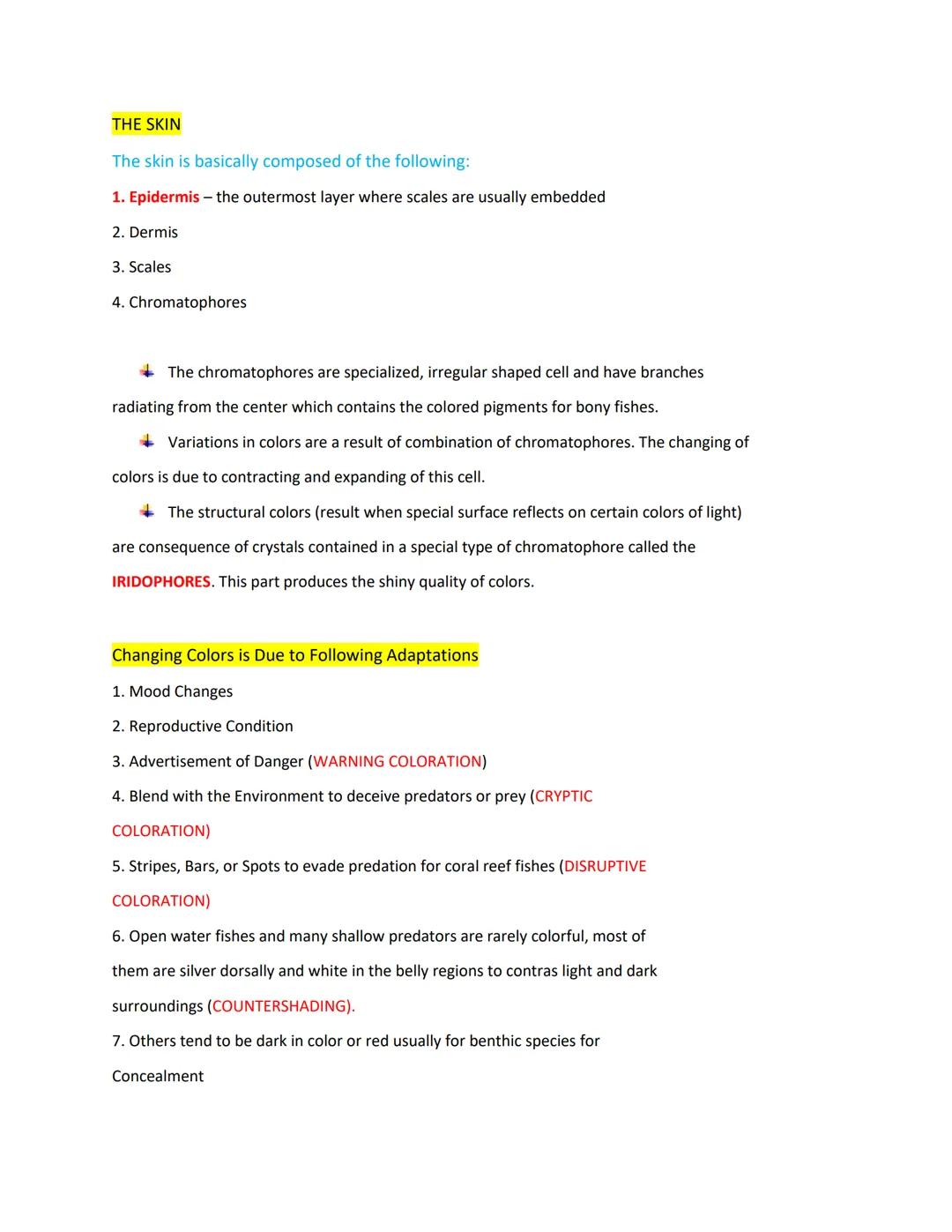 ICHTHYOLOGY

MORPHOLOGY

BODY SHAPE

+ The body shape of fish is directly related to its lifestyle.
+ Fast swimmers like sharks and scombrid