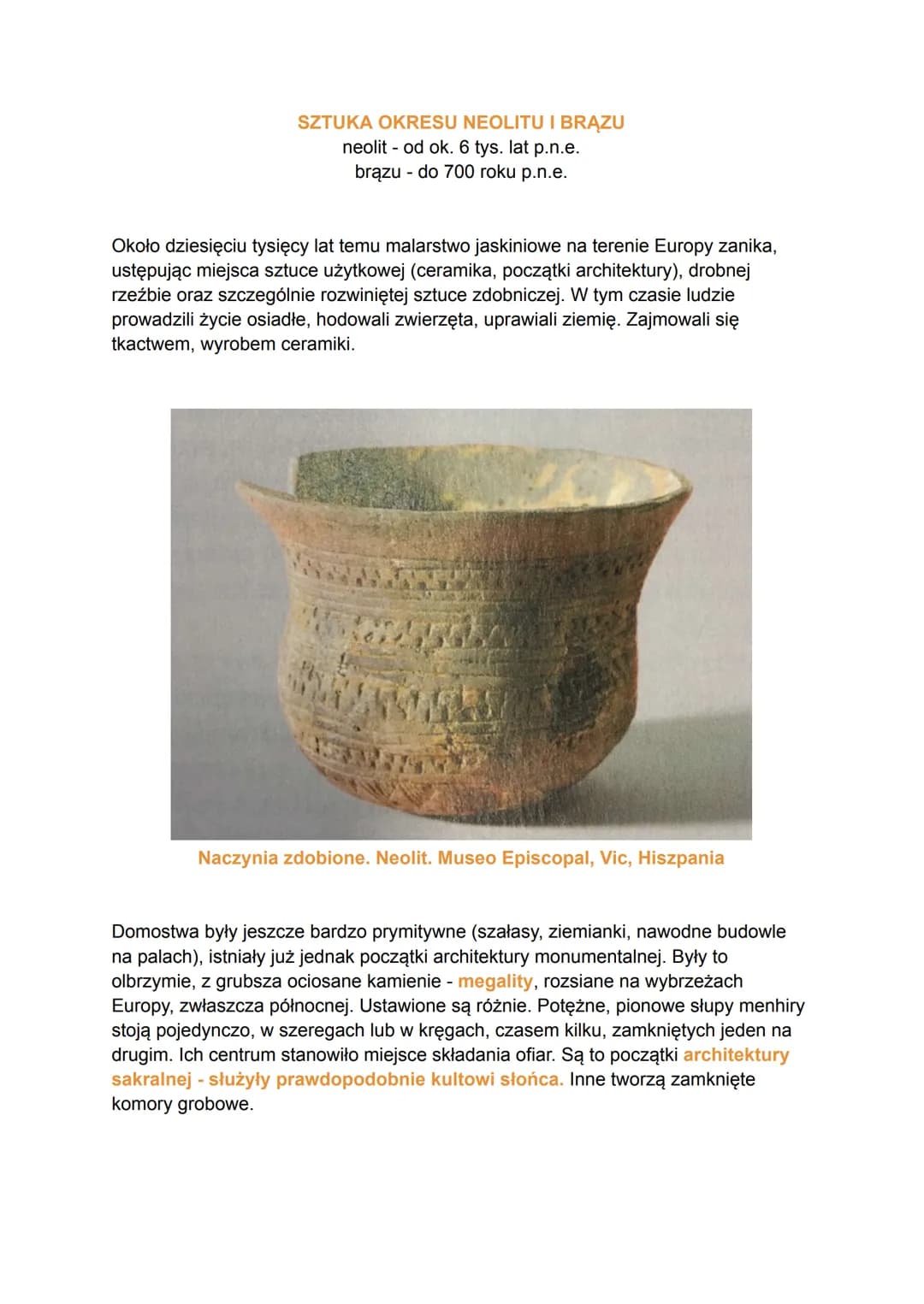 # PREHISTORIA

Tradycyjny podział pradziejów:

Człowiek - od ok. miliona lat temu

Na ziemiach polskich około 200 tys. lat p.n.e.

Paleolit 