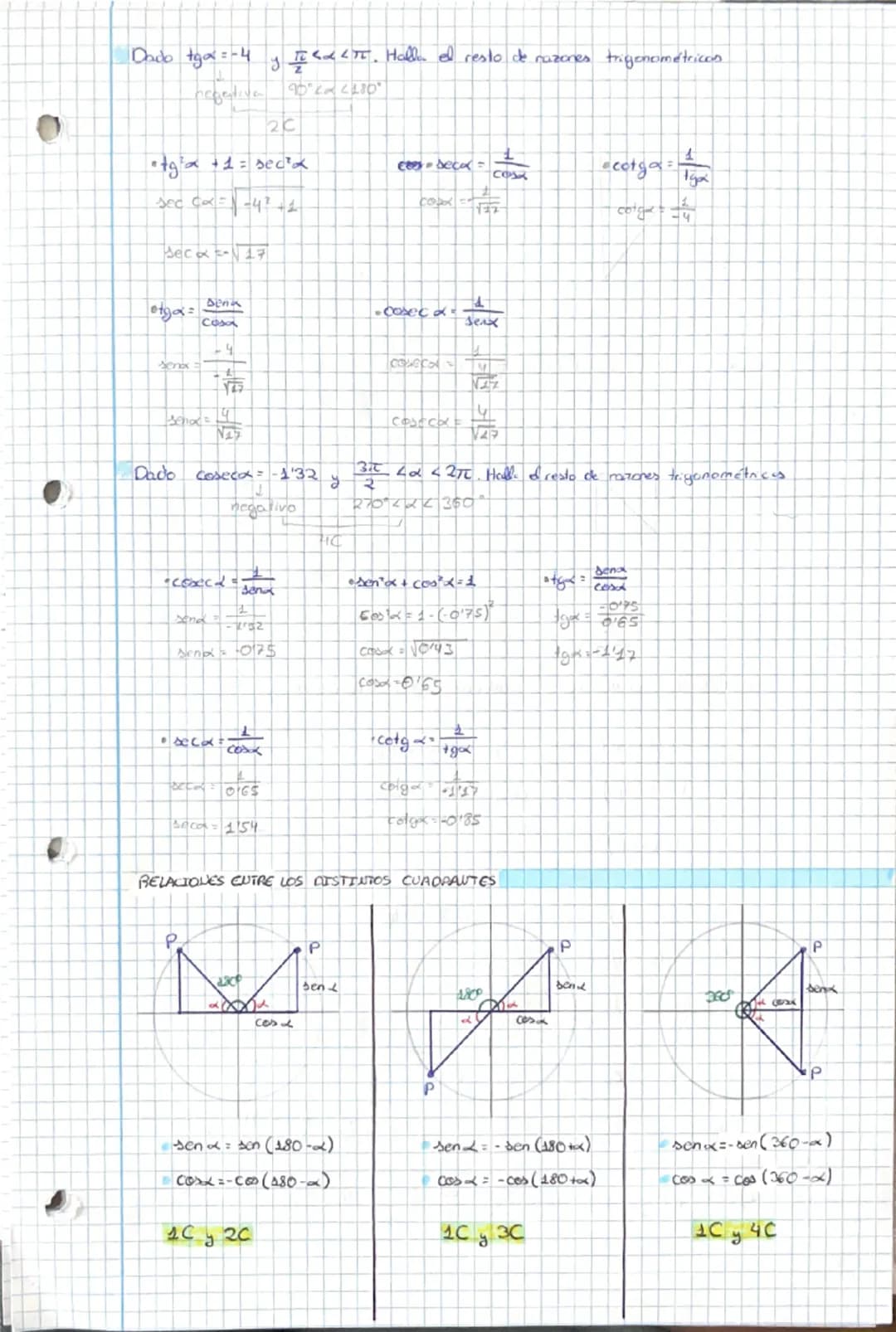 # ANGULOS Y MEDICAS

180

TS: TRIGONOMETRIA

Unidades: grades y radunes

0360

IV

270

815 360

095 2

3 cuadroste

95°

360°=2$\pi$ radxur