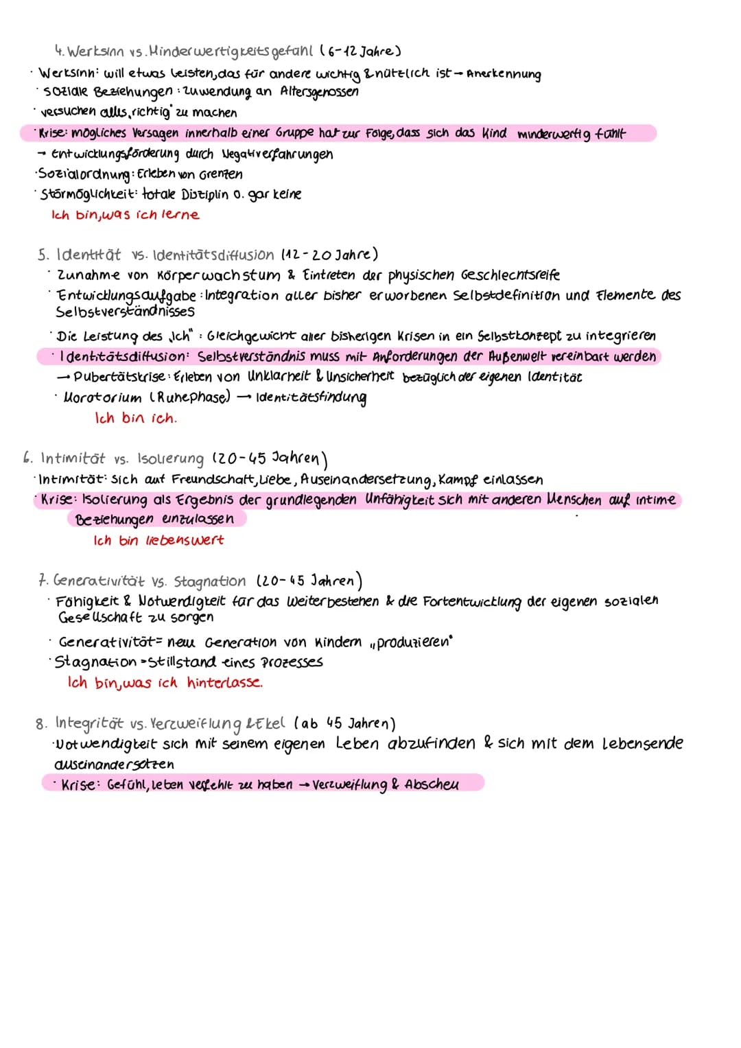 Kindheit

Entwicklungstheorien

Jugend

→pädagogisches Konzept

Identitats theorie

Freud

Frikson

Phase 5

//

Piaget
(Log-E)

Mead

Hurre