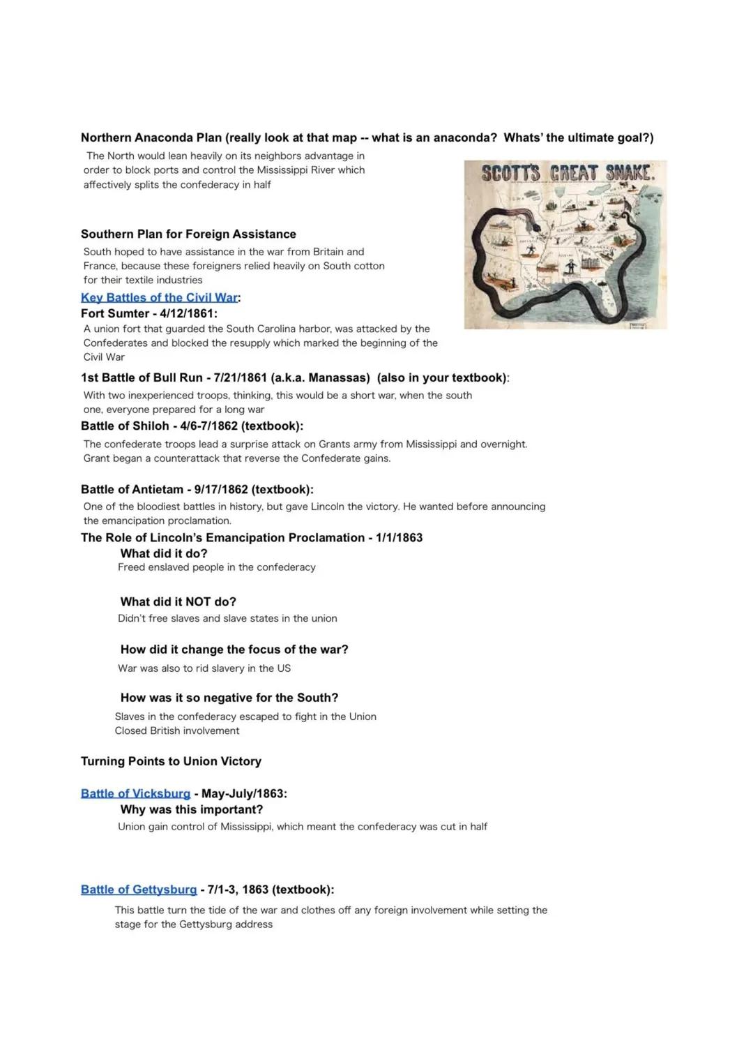 # The Civil War: Causes, Courses, and Skills Practice

Directions: You will fill this out as a study guide for the Civil War. Some of it is 