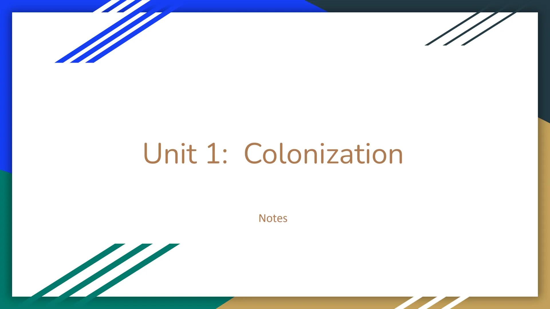 # Unit 1: Colonization

Notes # Section 1: The Original
Americas BELLA
COOLA
CHILCOTIN
SHUSWAP
KWAKIUTL
LILLOOET
COWOX
NOOTKA
NICOLA
OKANAGA