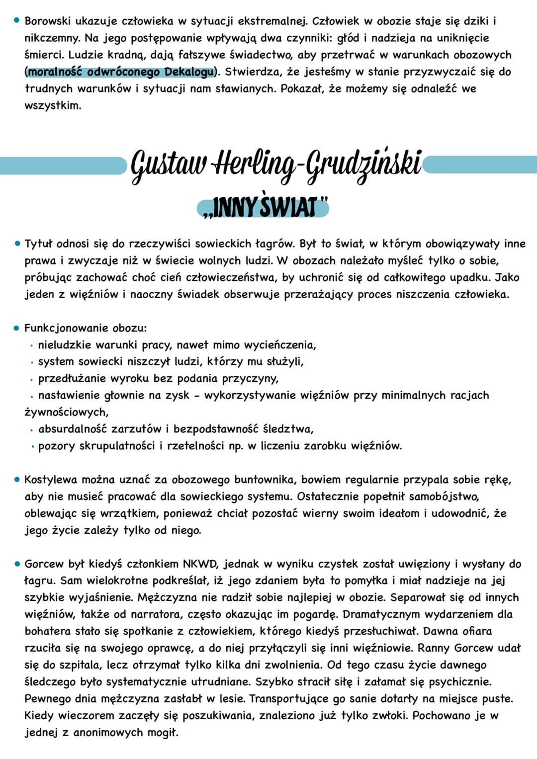 # Wojna i okupacja

## pojęcia

czas spełnionej apokalipsy - okres II wojny światowej, spełnienie katastroficznych wizji,
totalna zagłada do