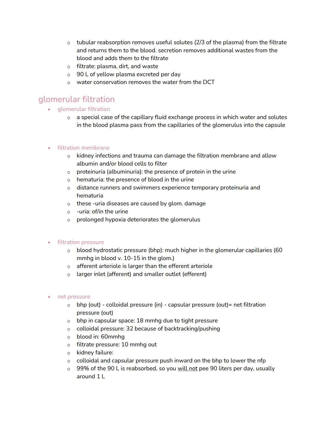 chapter 23: urinary

functions
*   organs
    *   two kidneys + two ureters + urinary bladder + urethra
    *   kidneys > ureters > bladders
