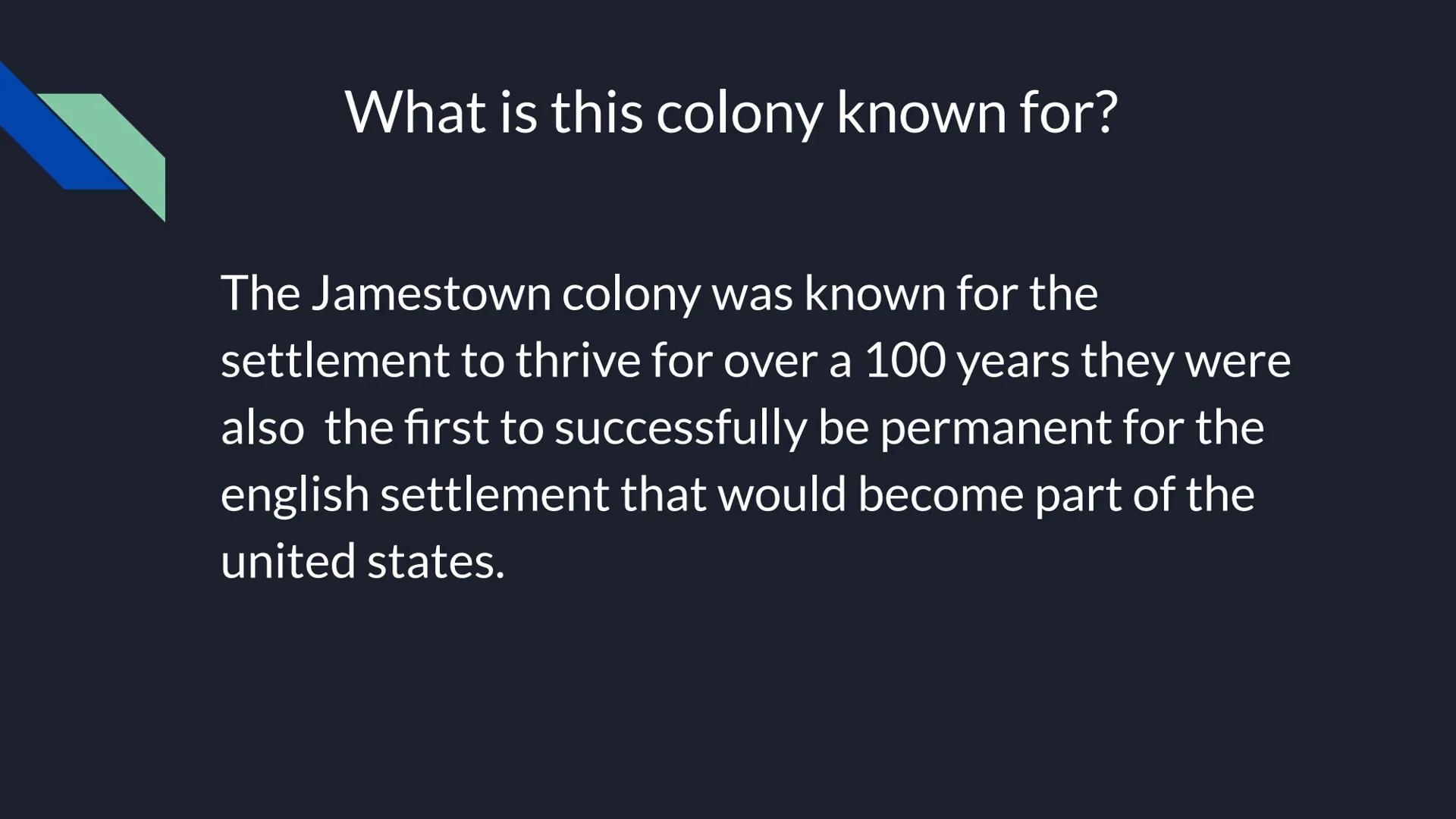 Jamestown

Carmen Radford # When was Jamestown Founded?

Jamestown was founded in May 14, 1607. Where was Jamestown located at?

Jamestown w