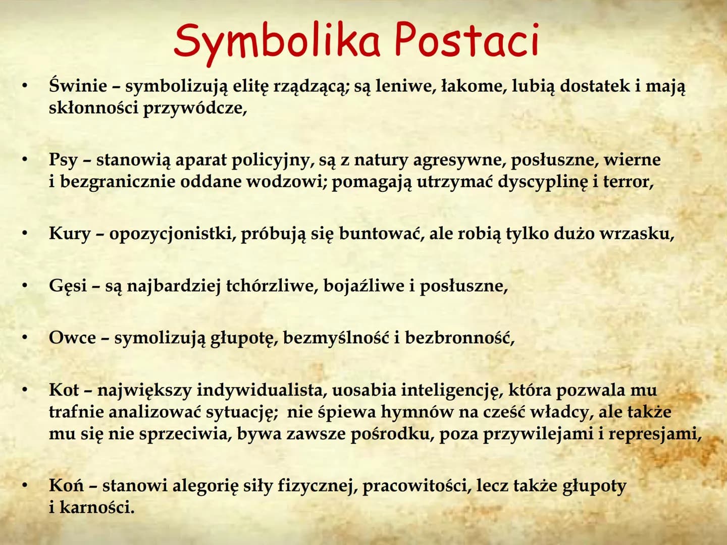 # ANIMAL
## FARM

AUTOR: PIOTR KUŹMIŃSKI 8E # GENEZA UTWORU

Pomysł napisania powieści zrodził sie w
latach 30, bezpośrednio po udziale Orwe