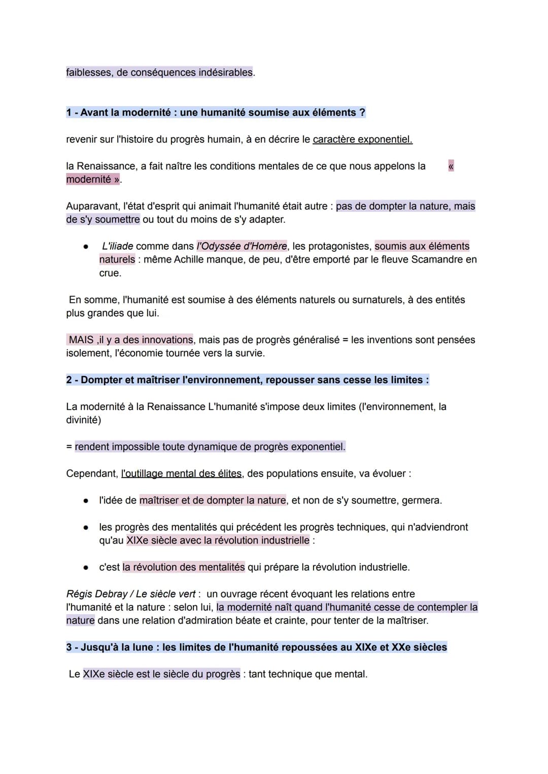 LHUMAIN ET SES LIMITES

<<<< L'humain et ses limites >>> pose la question de «l'extension des capacités humaines liée à la
technique >> :

-