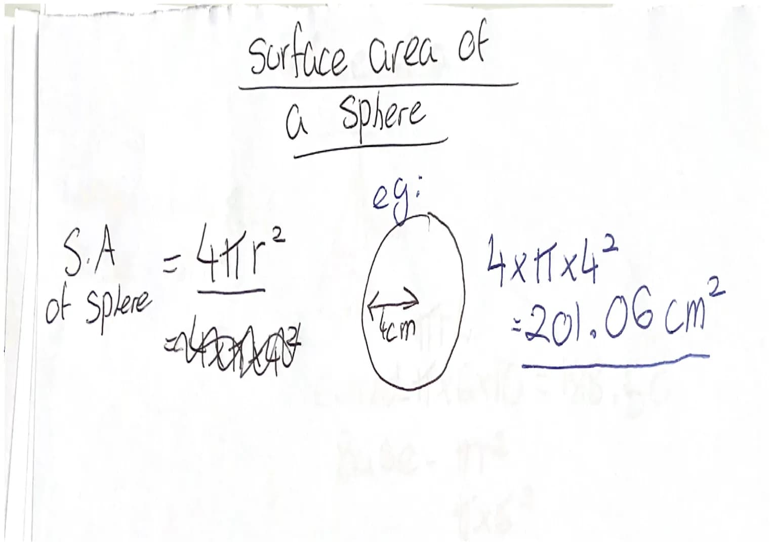 # Parts of a circle

Radius

Diameter

Circumference

chord

Arc

Tangent

Segment

Sector ```markdown
# Pressure

![F/P/A]

Pressure = Forc