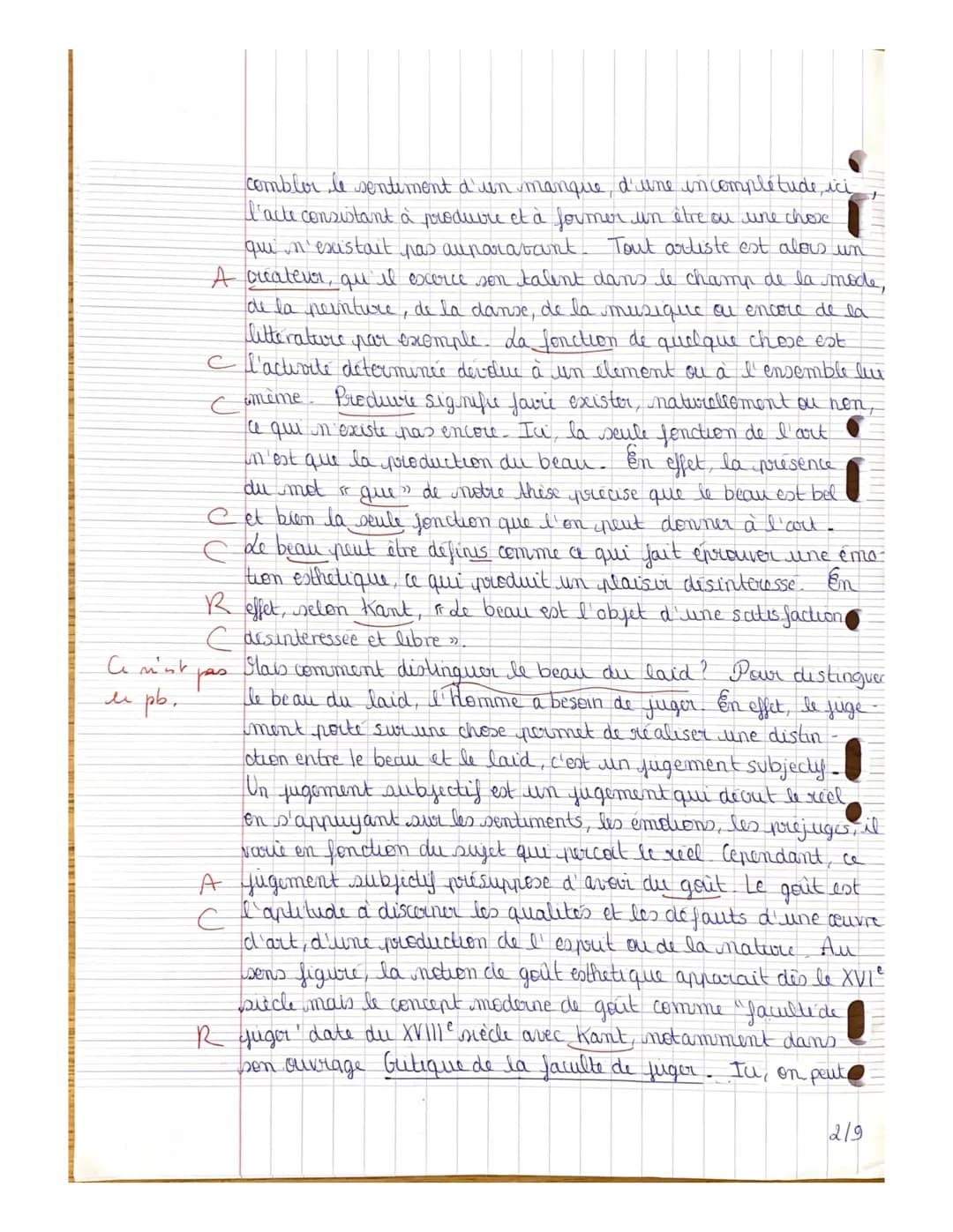 Duchorpozat Romance

T4
16/12/20

Dissertation de philosophie

20
20

Najafique!

C

R
Emmanuel Kant, philosophe allemand du XVIII
siècle, a