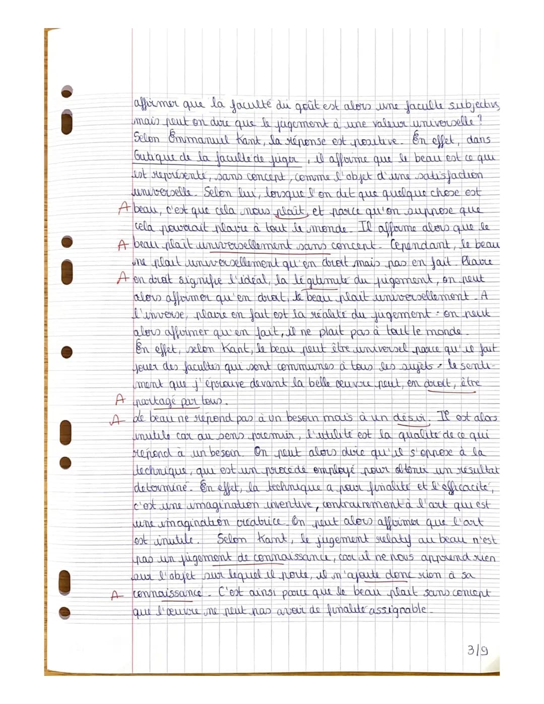 Duchorpozat Romance

T4
16/12/20

Dissertation de philosophie

20
20

Najafique!

C

R
Emmanuel Kant, philosophe allemand du XVIII
siècle, a