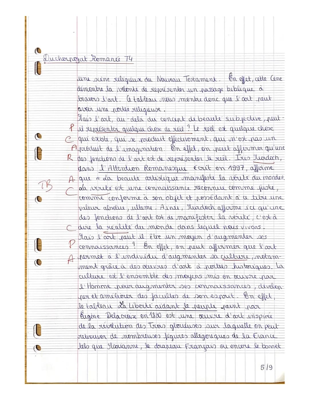 Duchorpozat Romance

T4
16/12/20

Dissertation de philosophie

20
20

Najafique!

C

R
Emmanuel Kant, philosophe allemand du XVIII
siècle, a