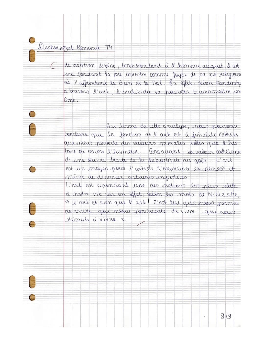 Duchorpozat Romance

T4
16/12/20

Dissertation de philosophie

20
20

Najafique!

C

R
Emmanuel Kant, philosophe allemand du XVIII
siècle, a
