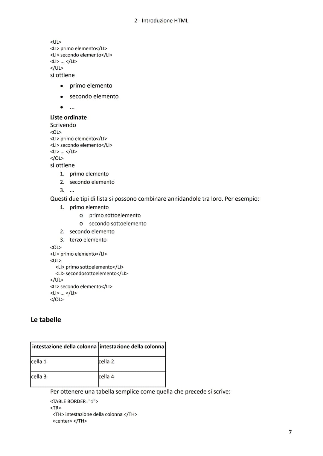 2- Introduzione HTML

1. Cos'è HTML
fonte: http://www.w3schools.com/html/default.asp

*   HTML significa Hyper Text Markup Language
*   I do