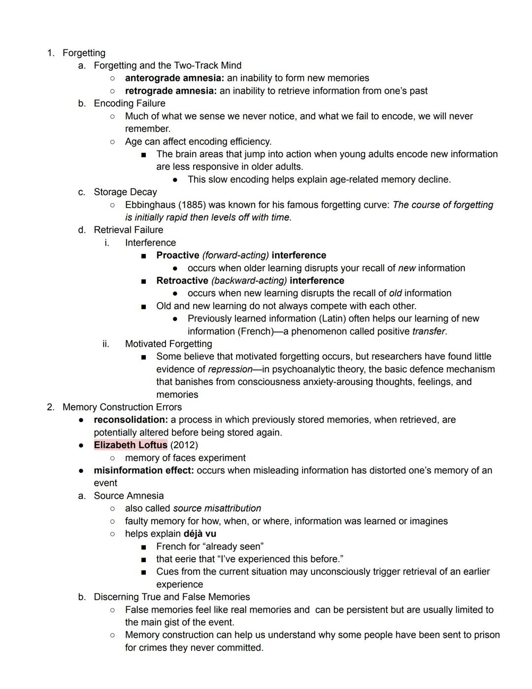 
<p>In Module 31, we learn about the three step memory process and how memories are studied and encoded. This module introduces the concept 